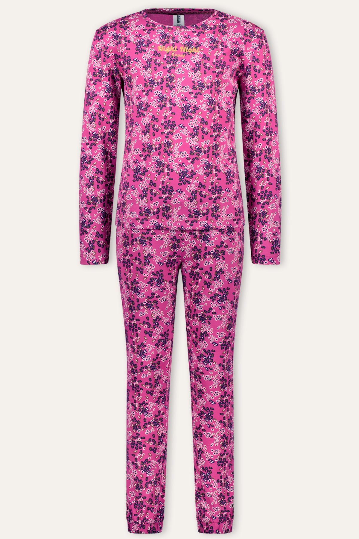 B.Nosy Sabine Pyjama Set White  Stripes