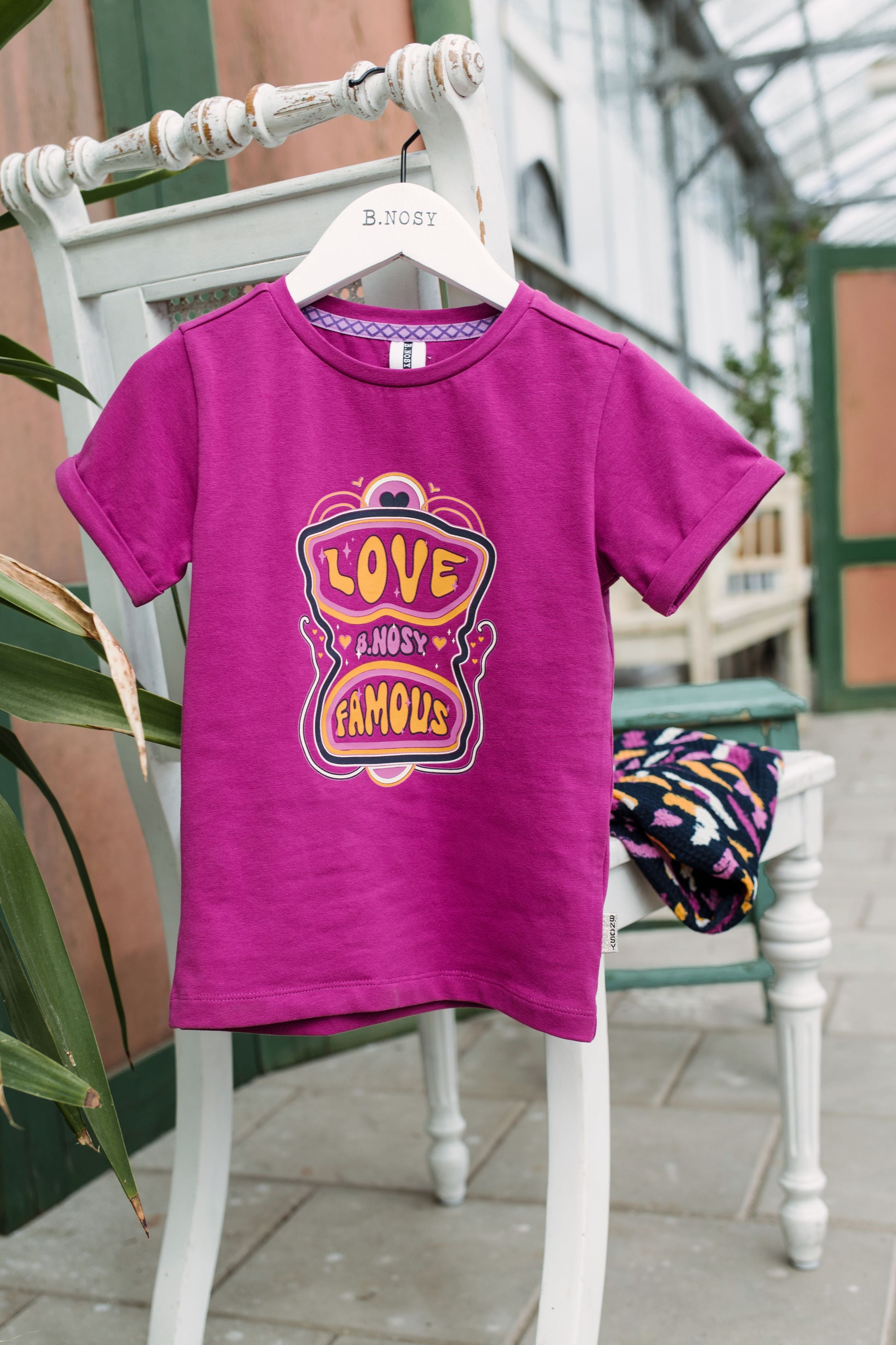 B.Nosy Felice T-Shirt Paars