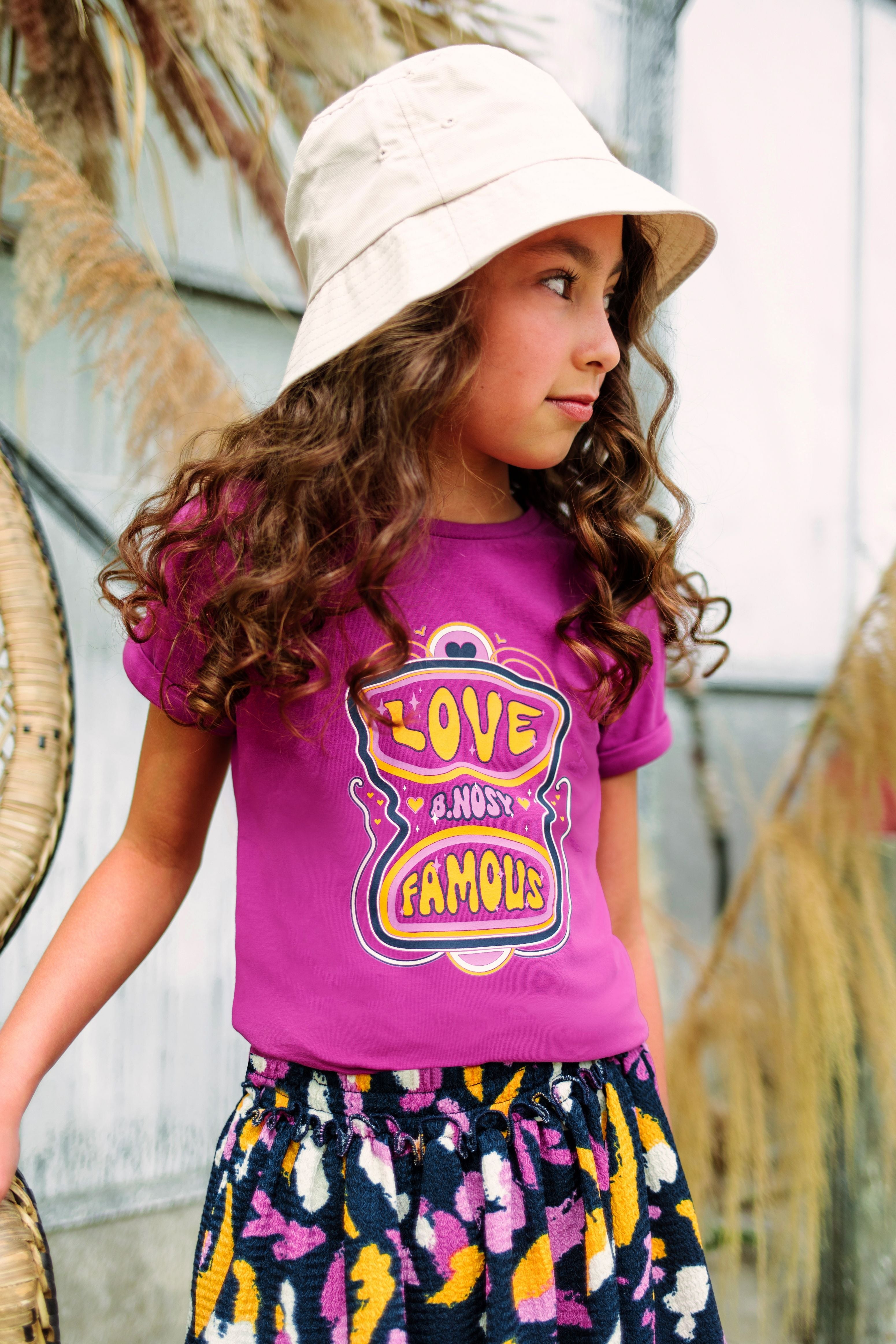 B.Nosy Felice T-Shirt Paars