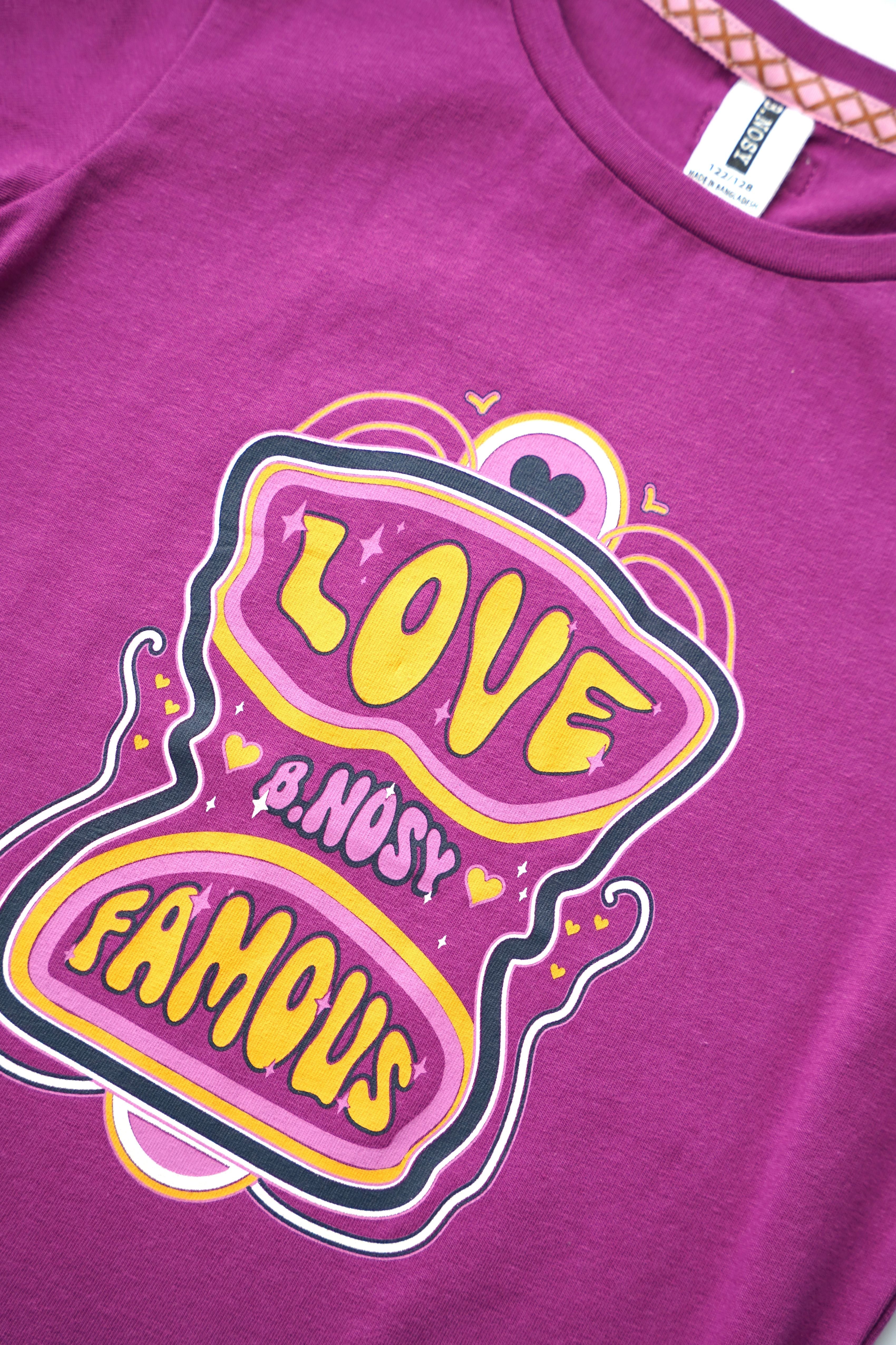 B.Nosy Felice T-Shirt Paars