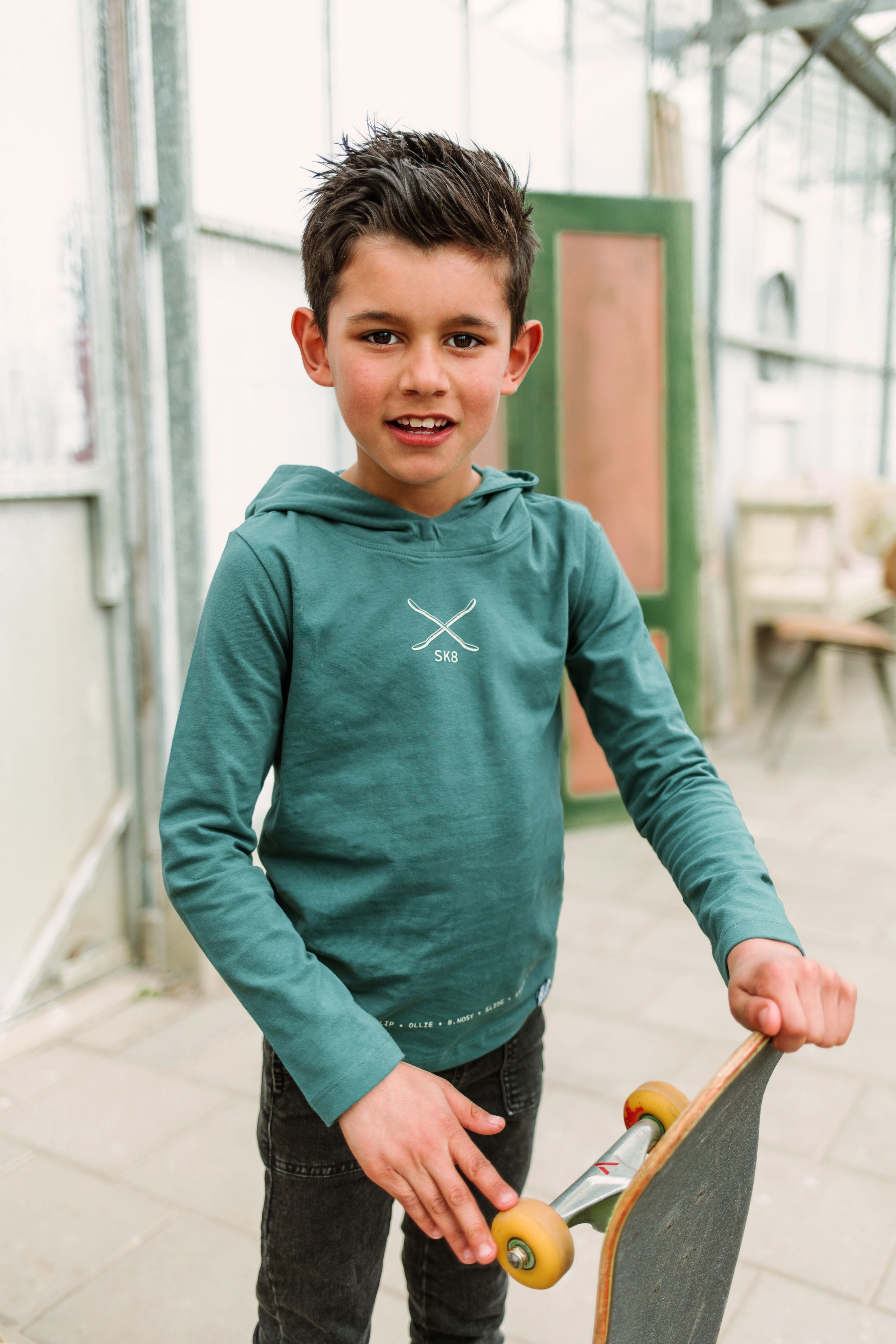 B.Nosy Rens Hoodie Groen