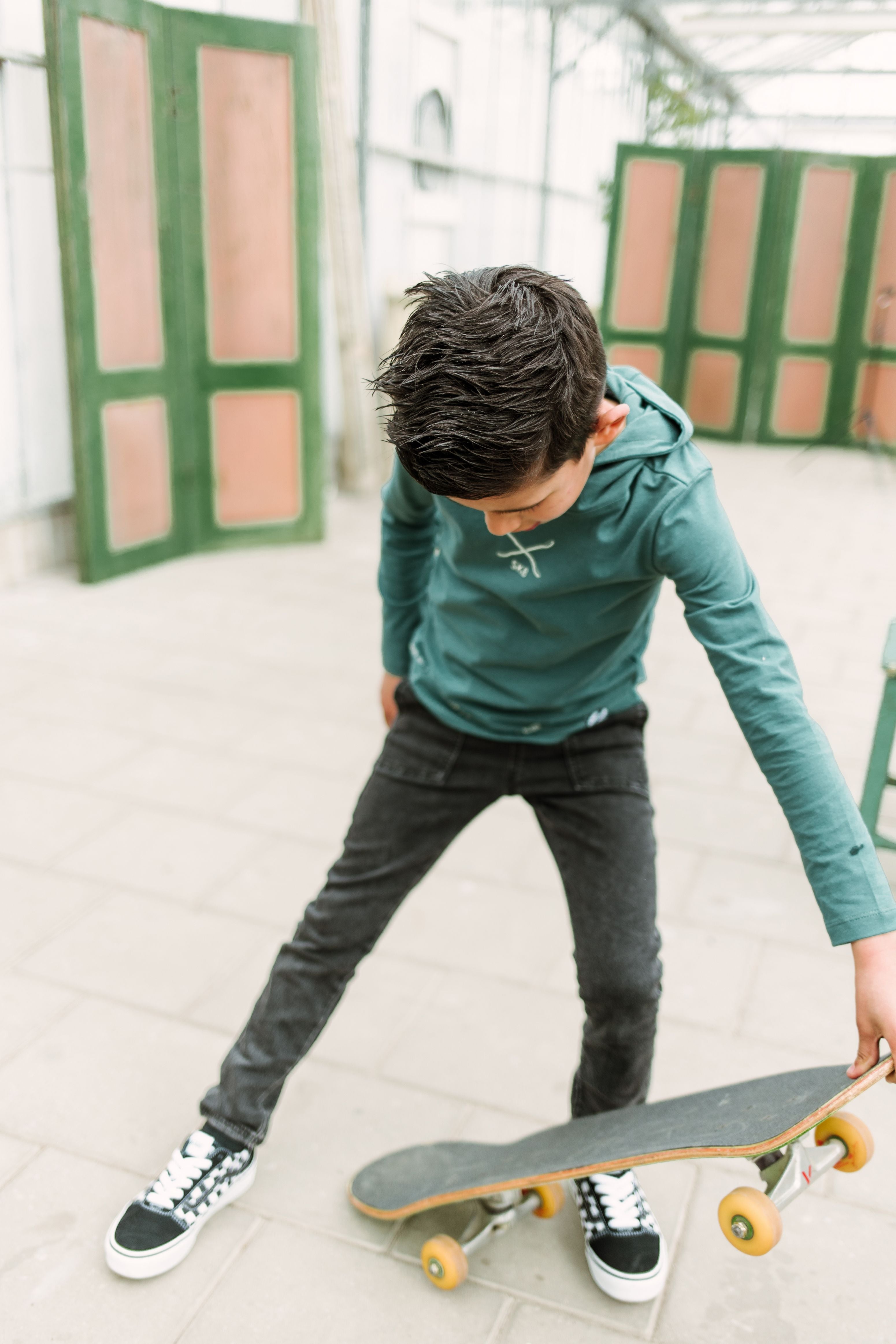 B.Nosy Rens Hoodie Groen