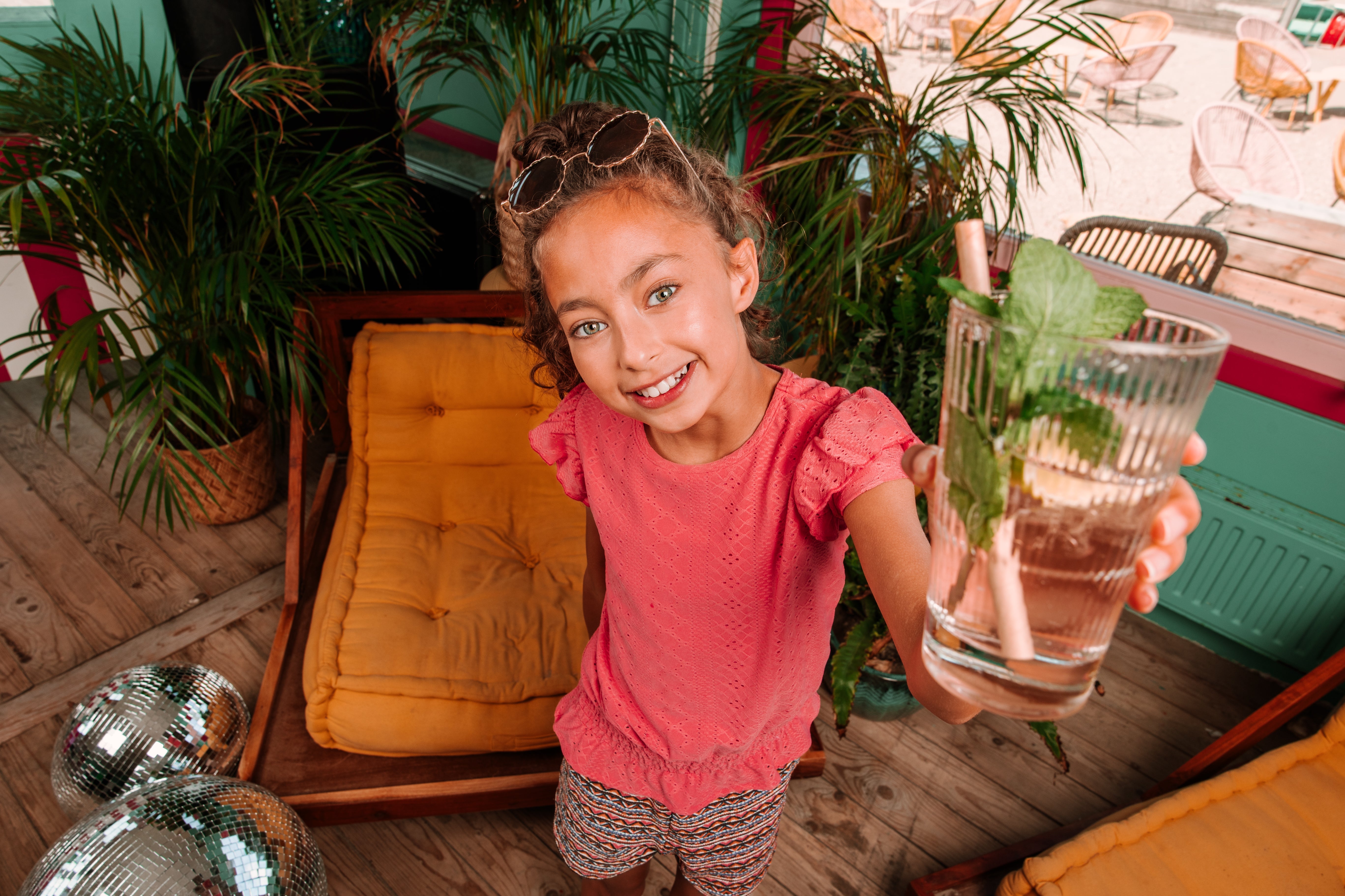 B.Nosy Bohdi T-Blouses Coral