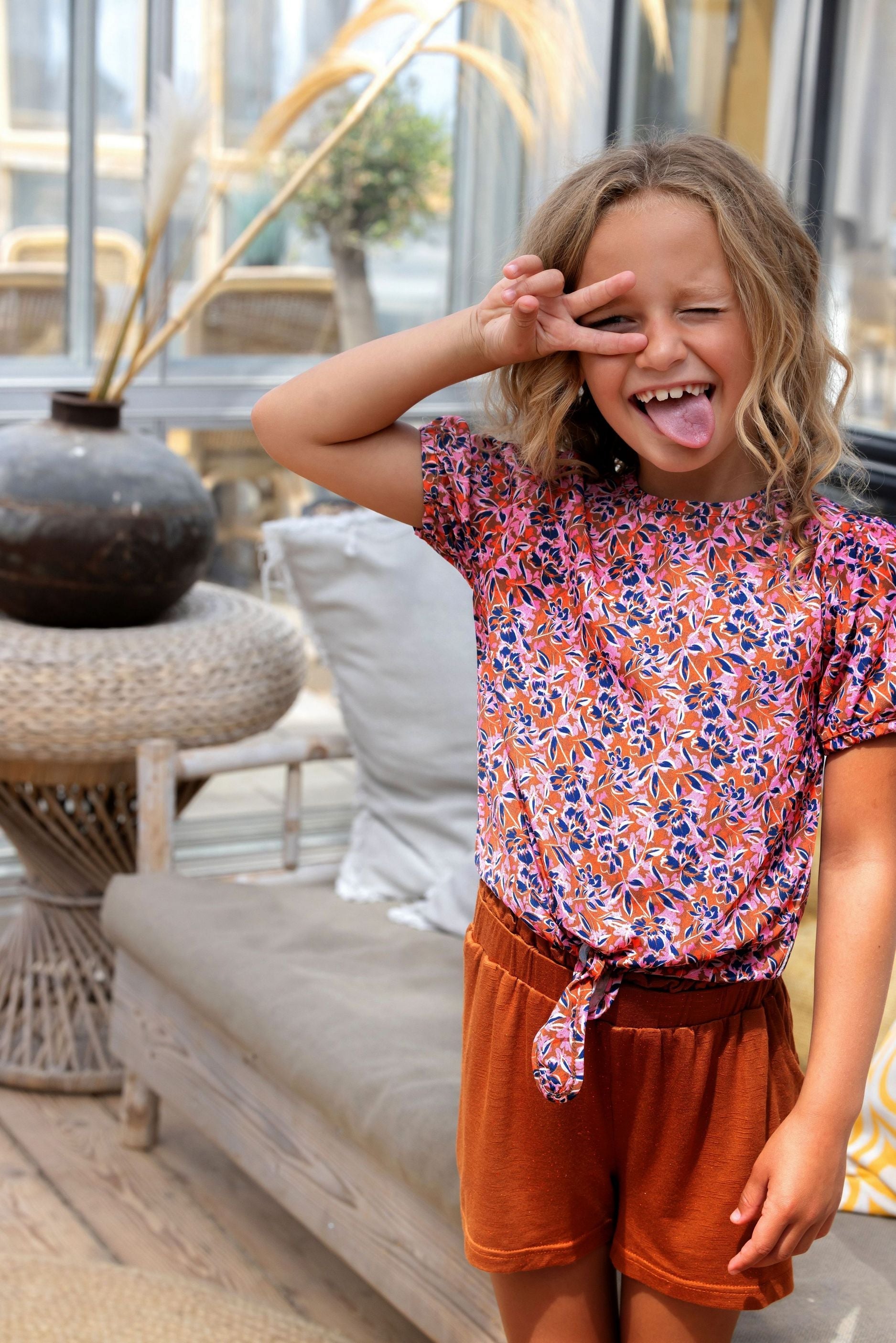 B.Nosy Sem Knoop T-Blouses Stunning