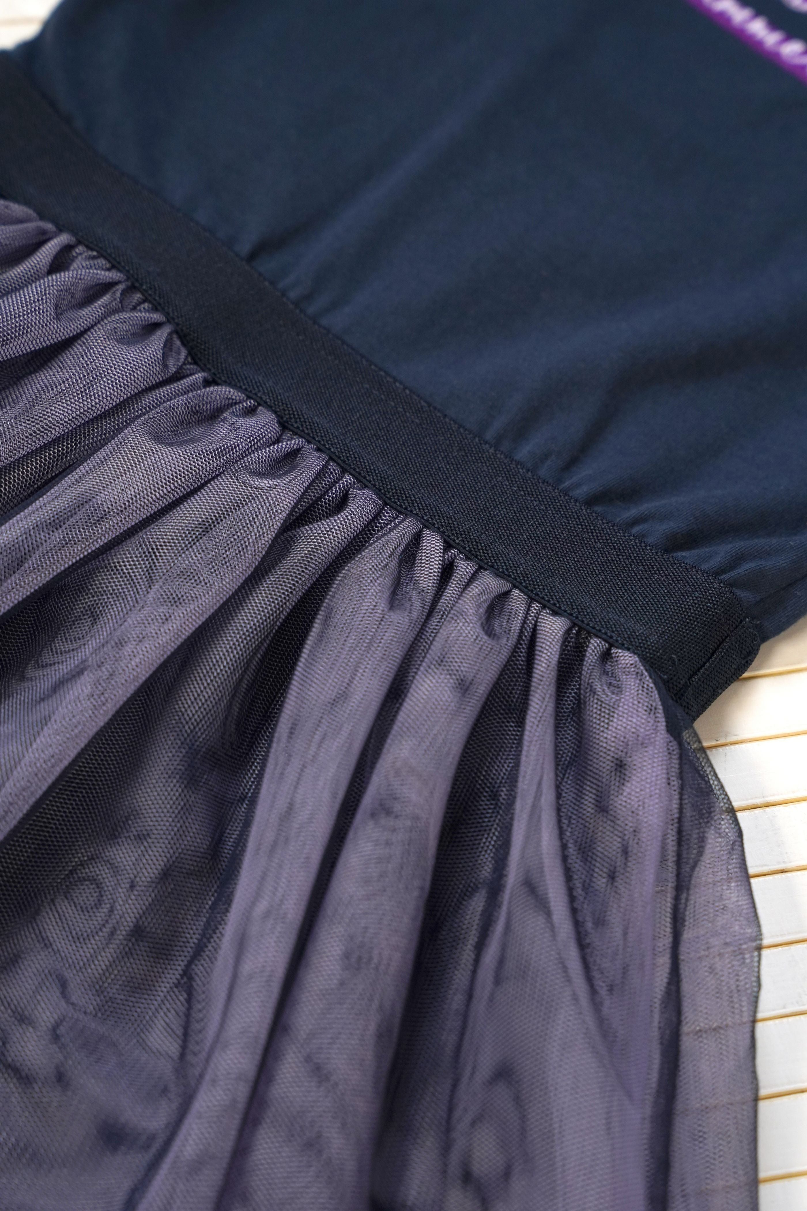 B.Nosy Victoria Tule Jurk Navy