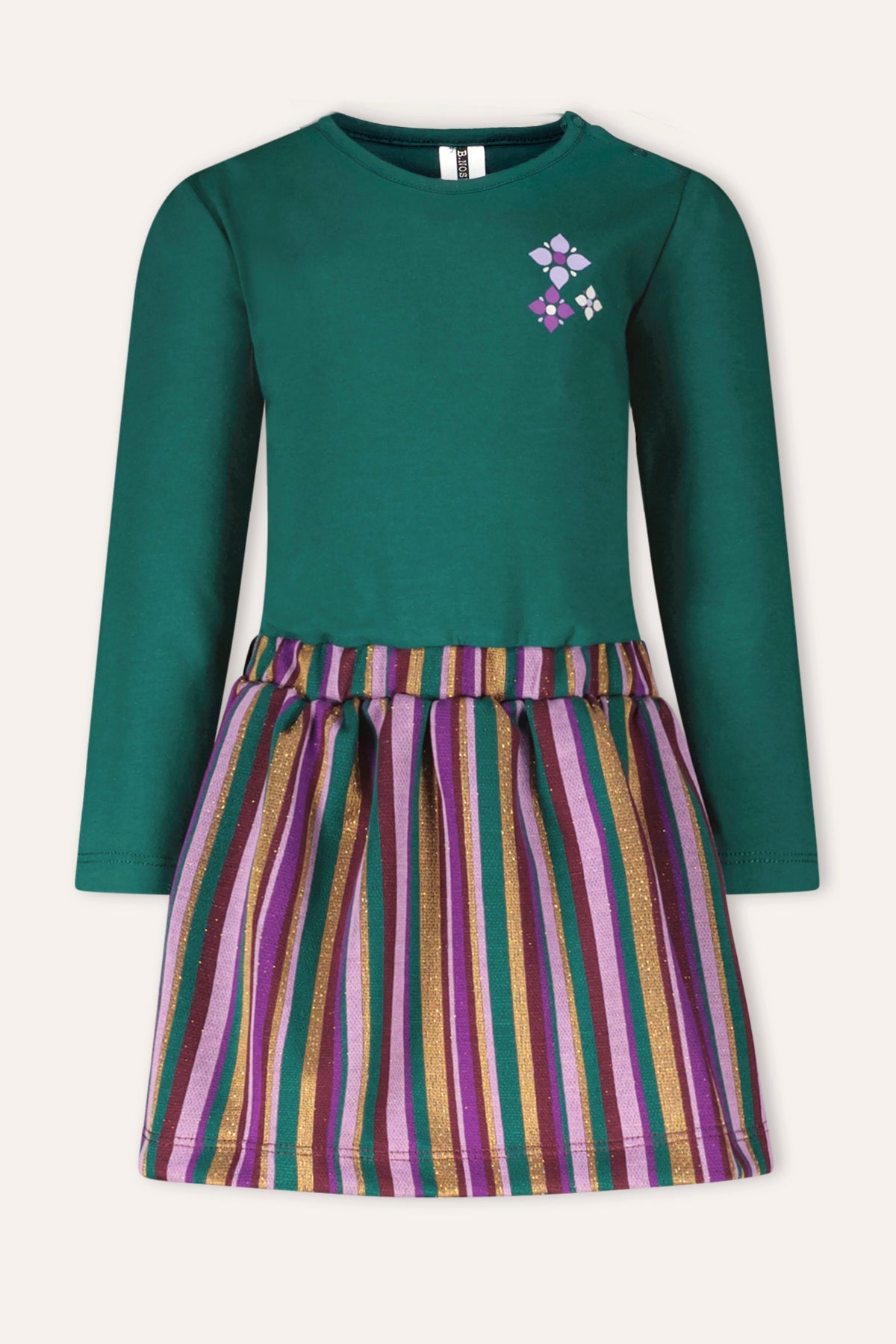 B.Nosy Dakota Jurk Streep / Groen
