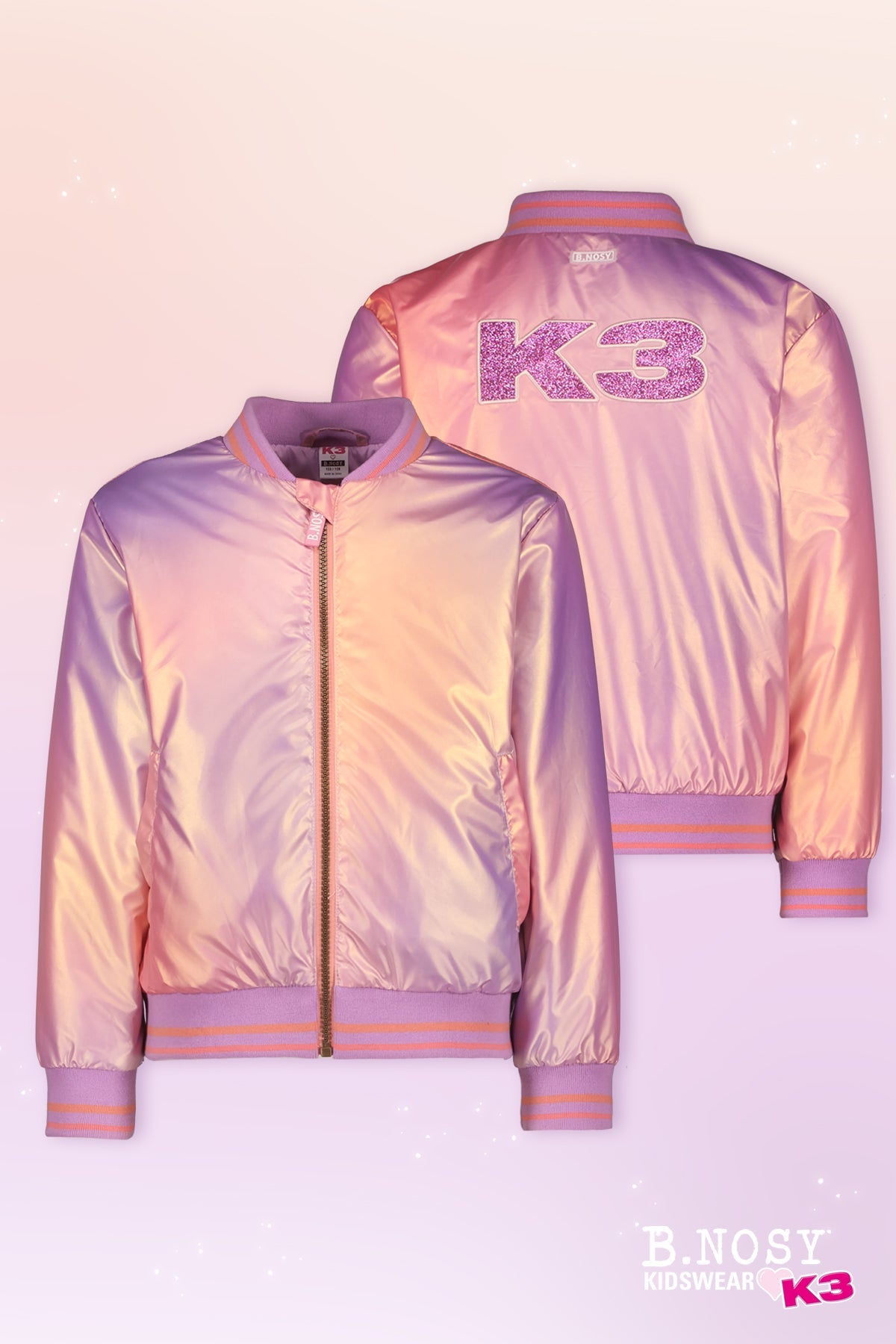 K3 JESSE tussen jas roze
