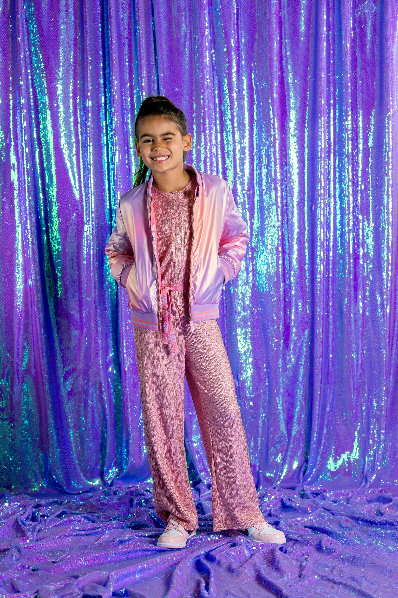 K3 JESSE tussen jas roze