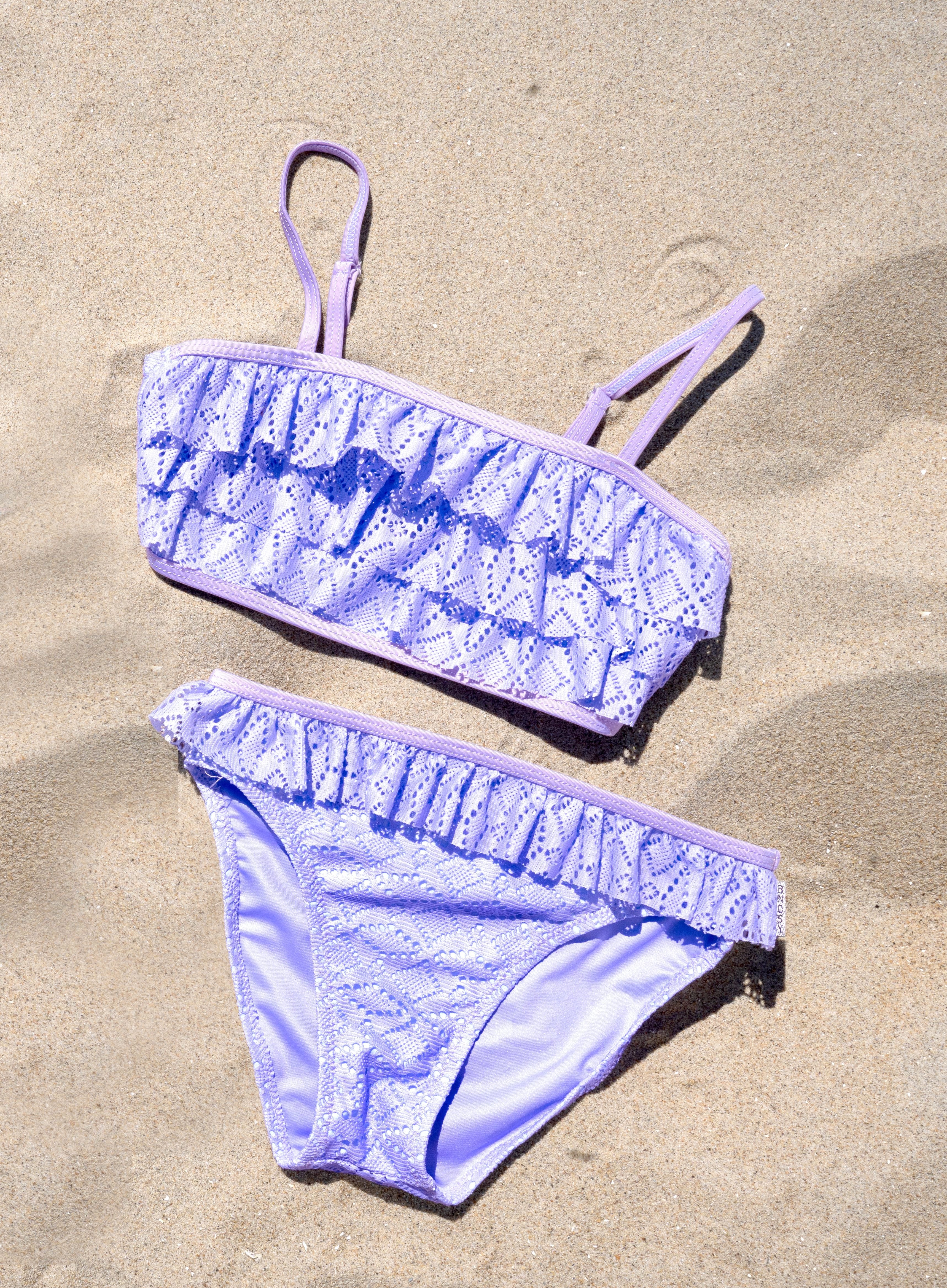 B.Nosy Bikini mit Lochstickerei Whitney lila