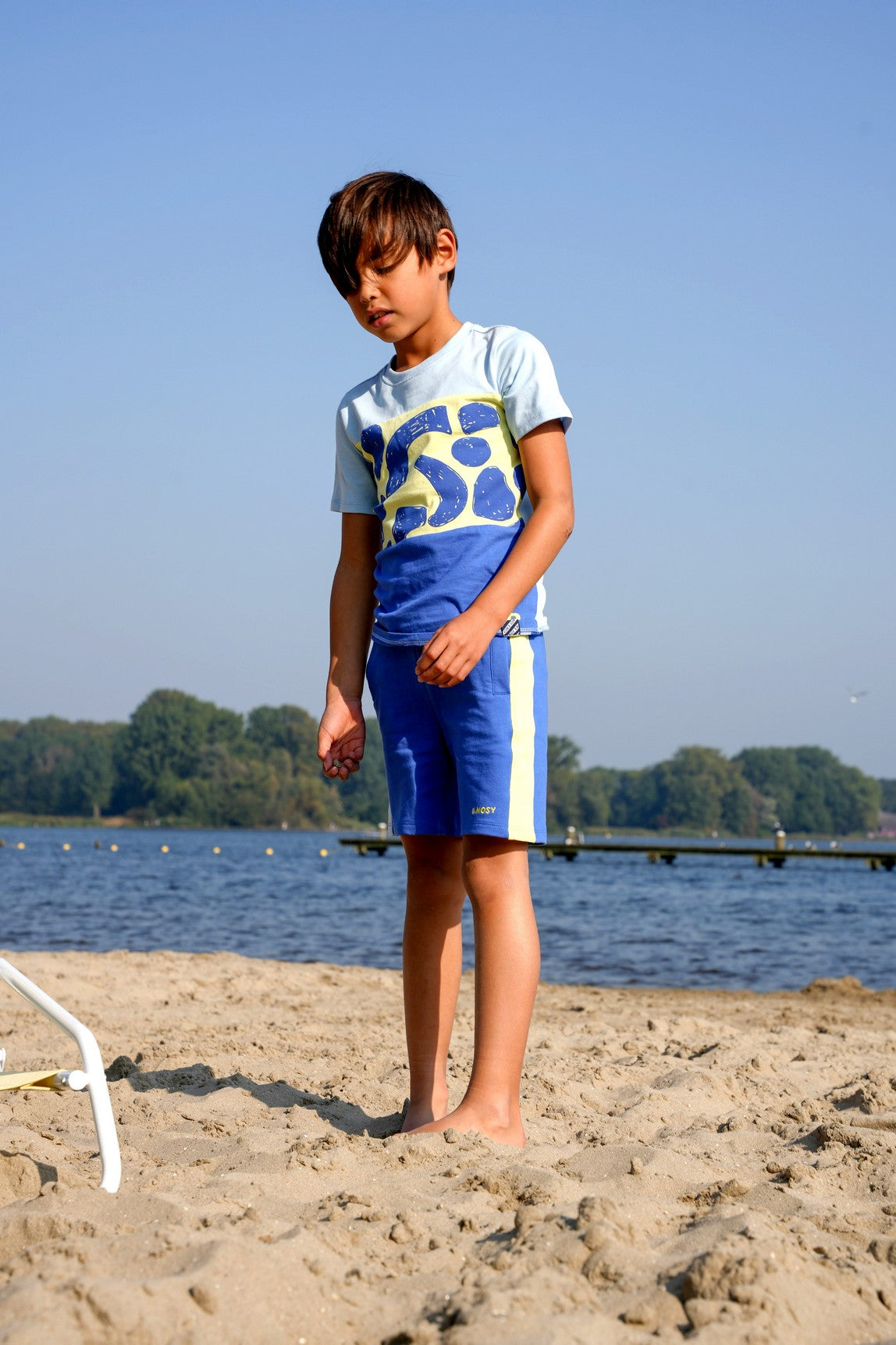 B.Nosy T-Shirt Tyler Colorblock Segeln