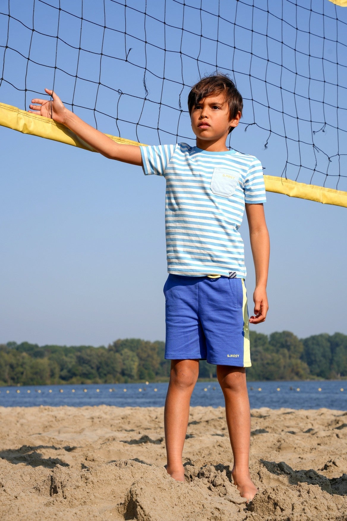 B.Nosy T-Shirt Tripp blau Segeln