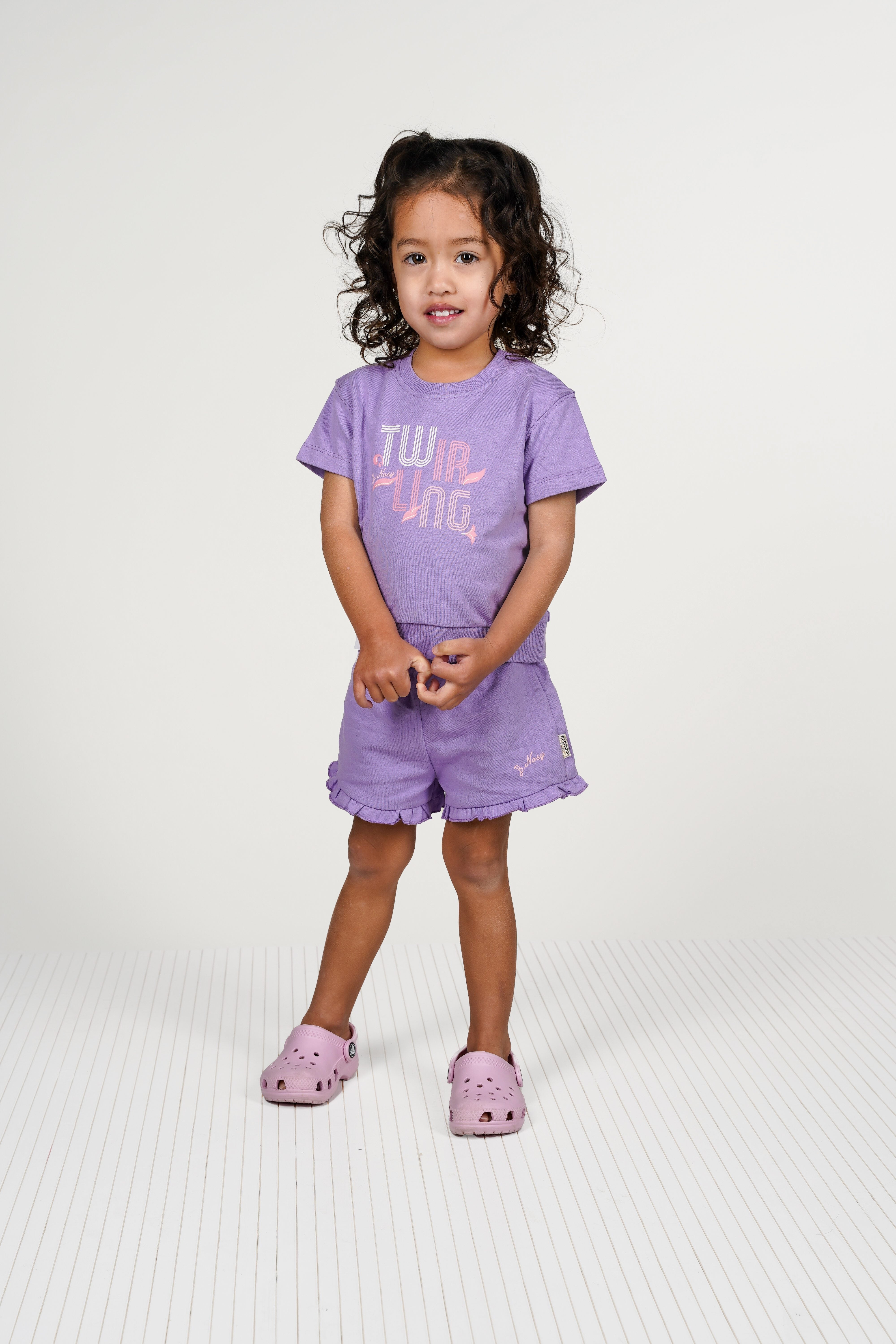 B.Nosy Minis Zweierpack Polli lila Cherry