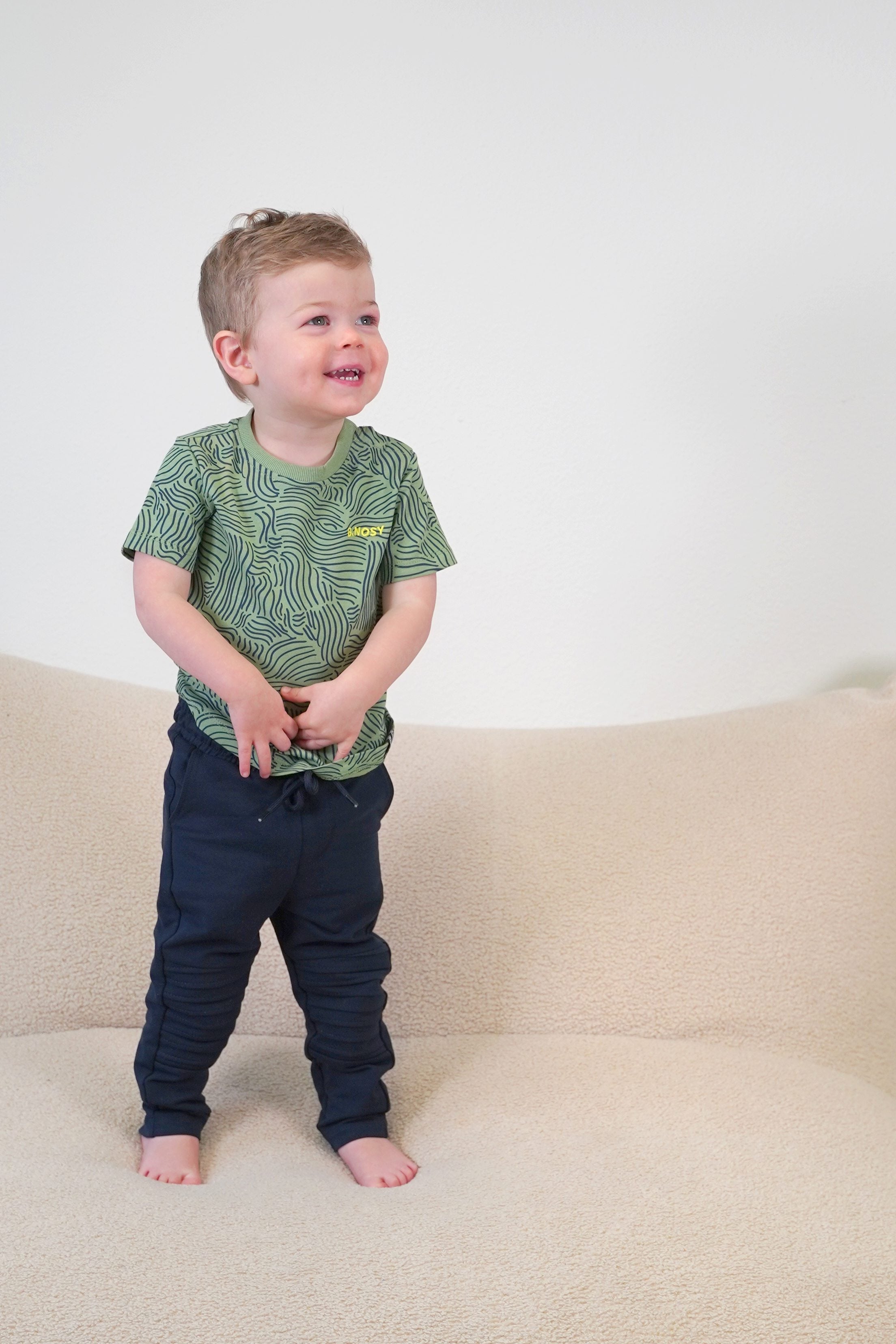 B.Nosy Mini's T-Shirt Timmy grün Surf