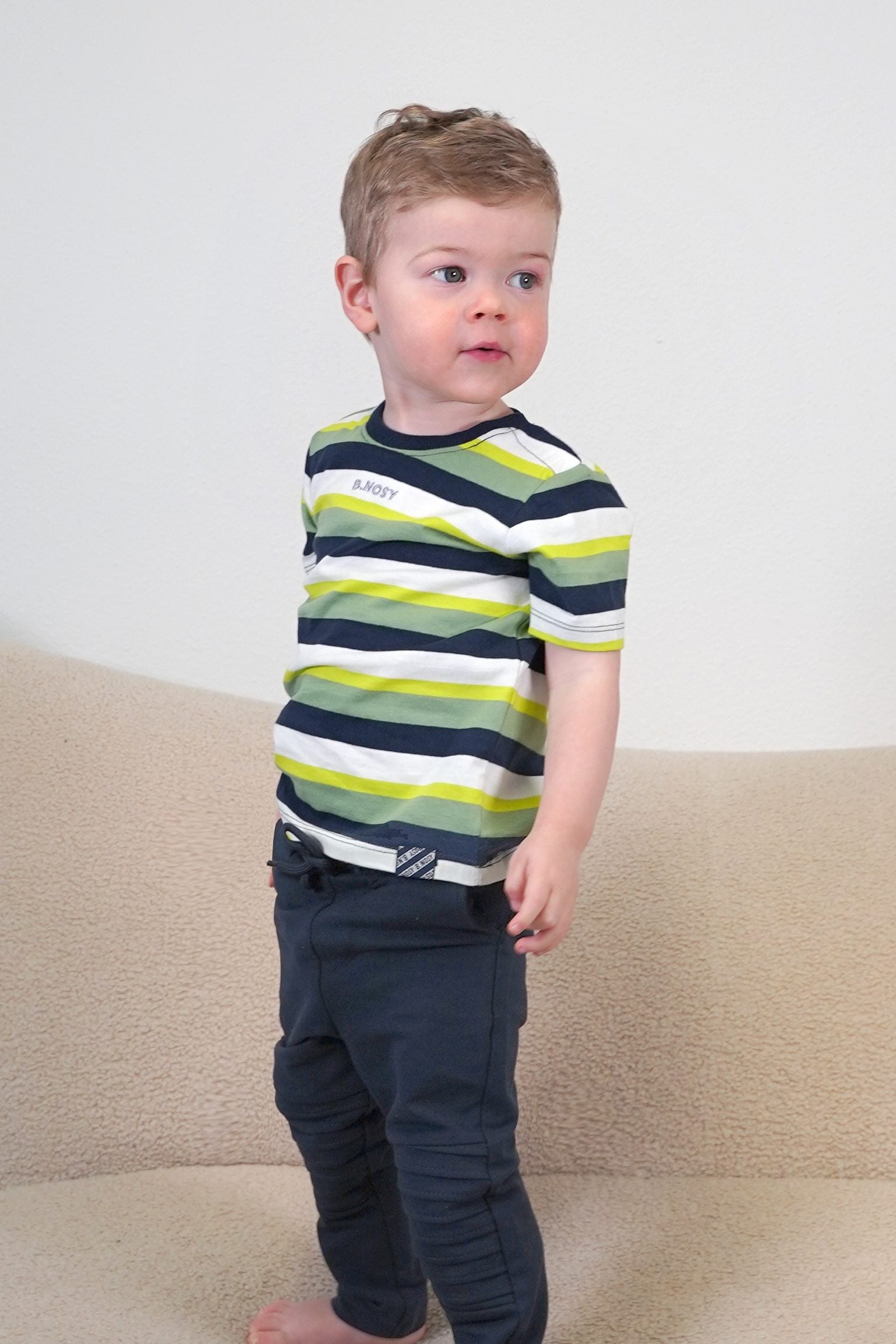 B.Nosy Mini's sweatpants Pepe zwart Surf