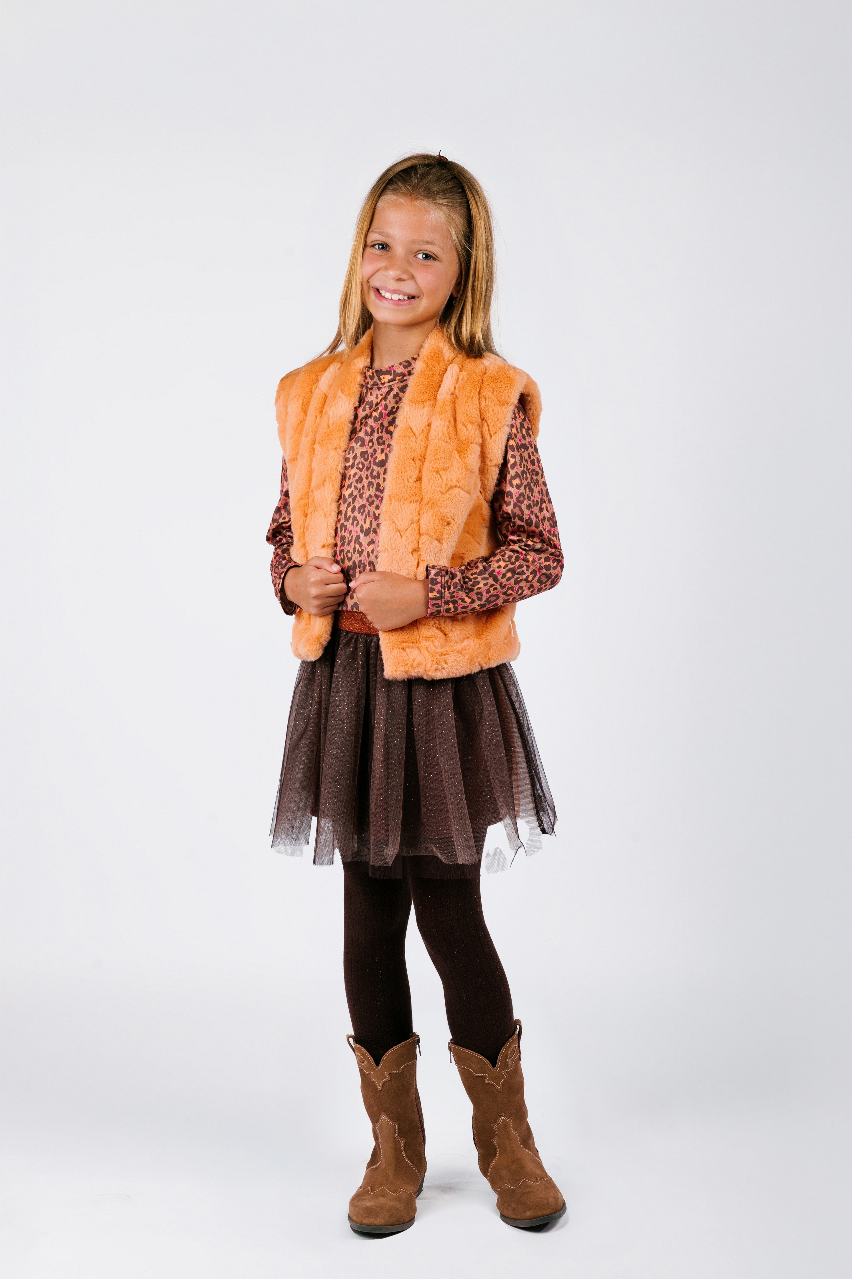 B.Nosy Georgie Gilet Oranje