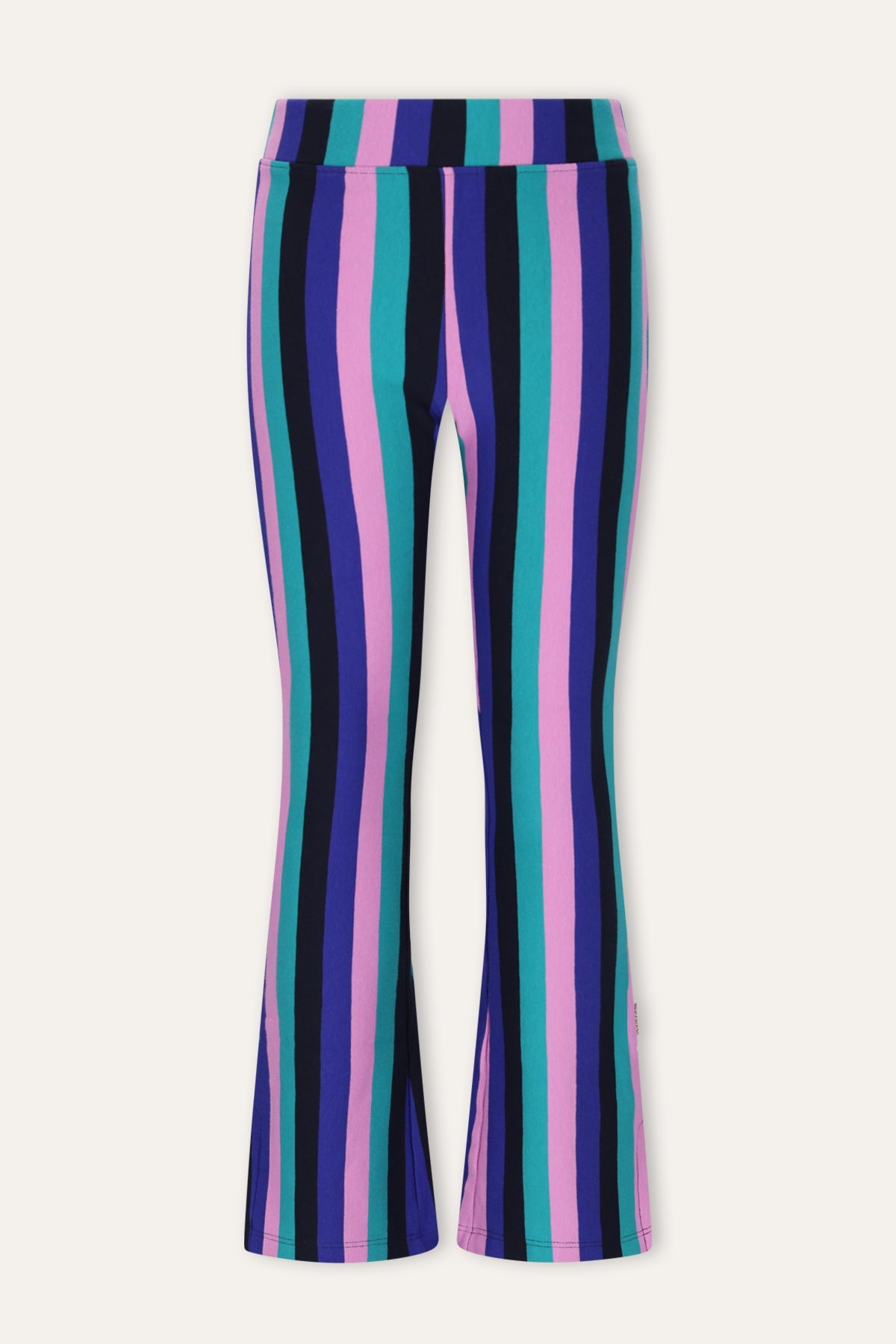 B.Nosy Pria Flared Broek Streep Paars