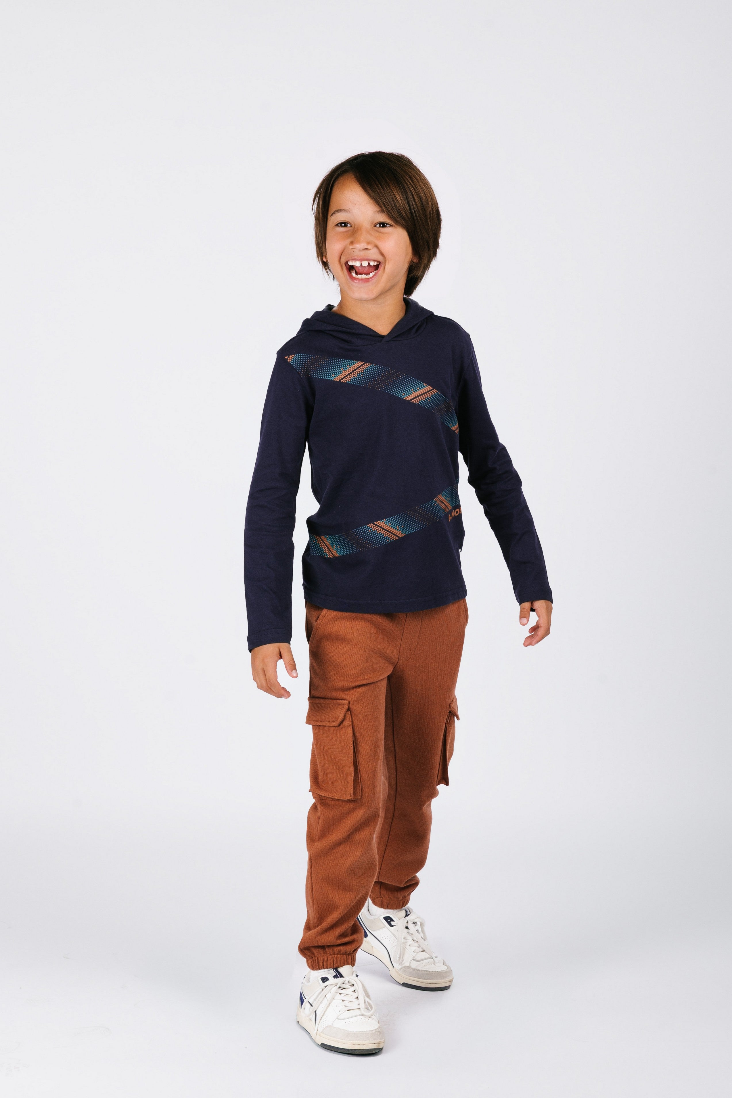 B.Nosy Ted Long Sleeve Navy
