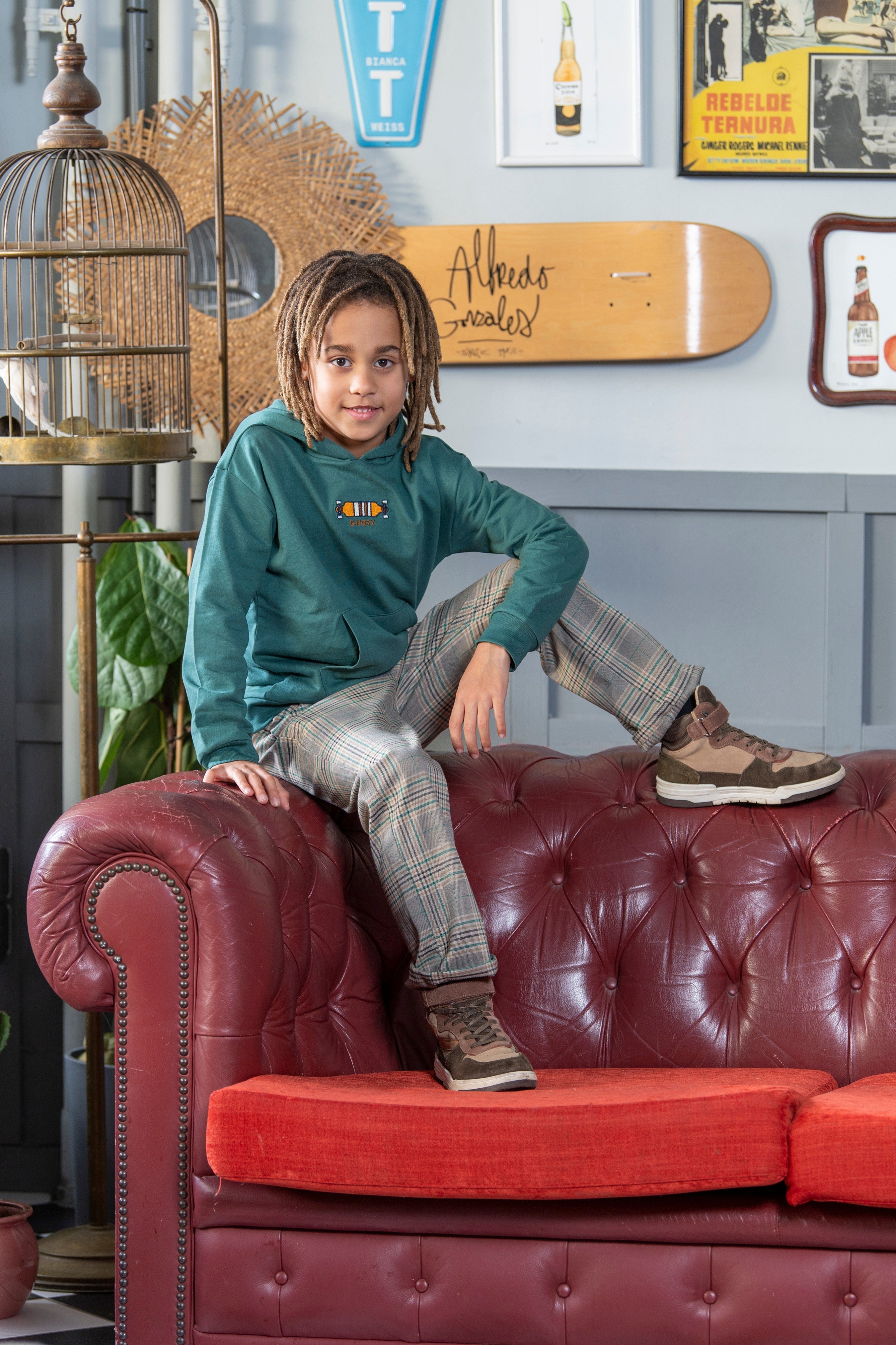 B.Nosy Philip Broek Ruit Groen