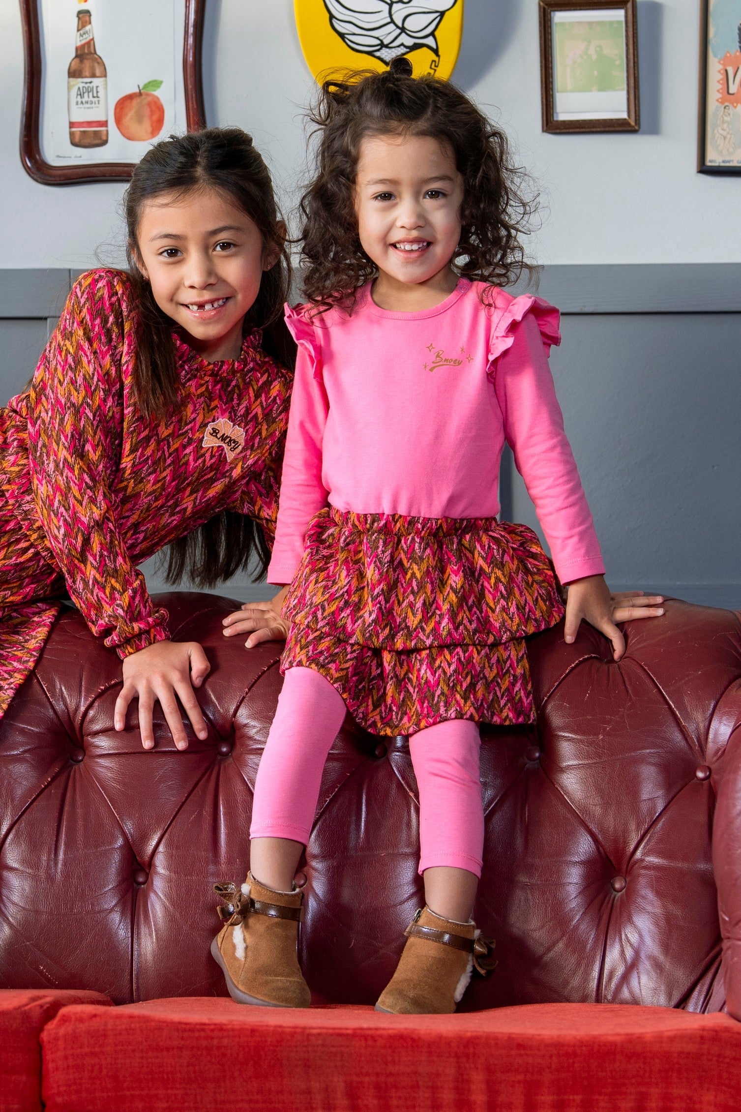 B.Nosy Mini Lizzy Legging Roze