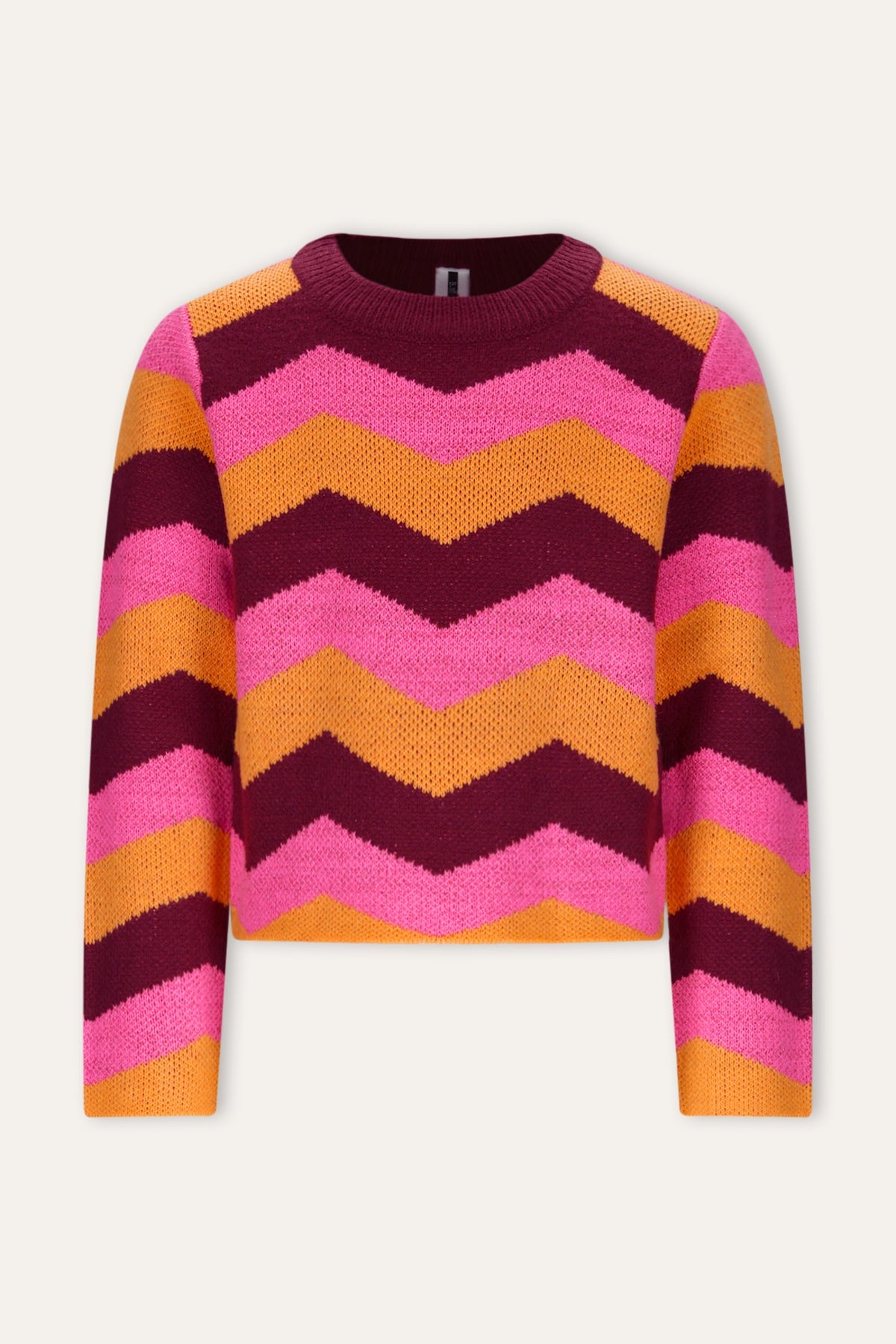Kendall Trui Streep Roze