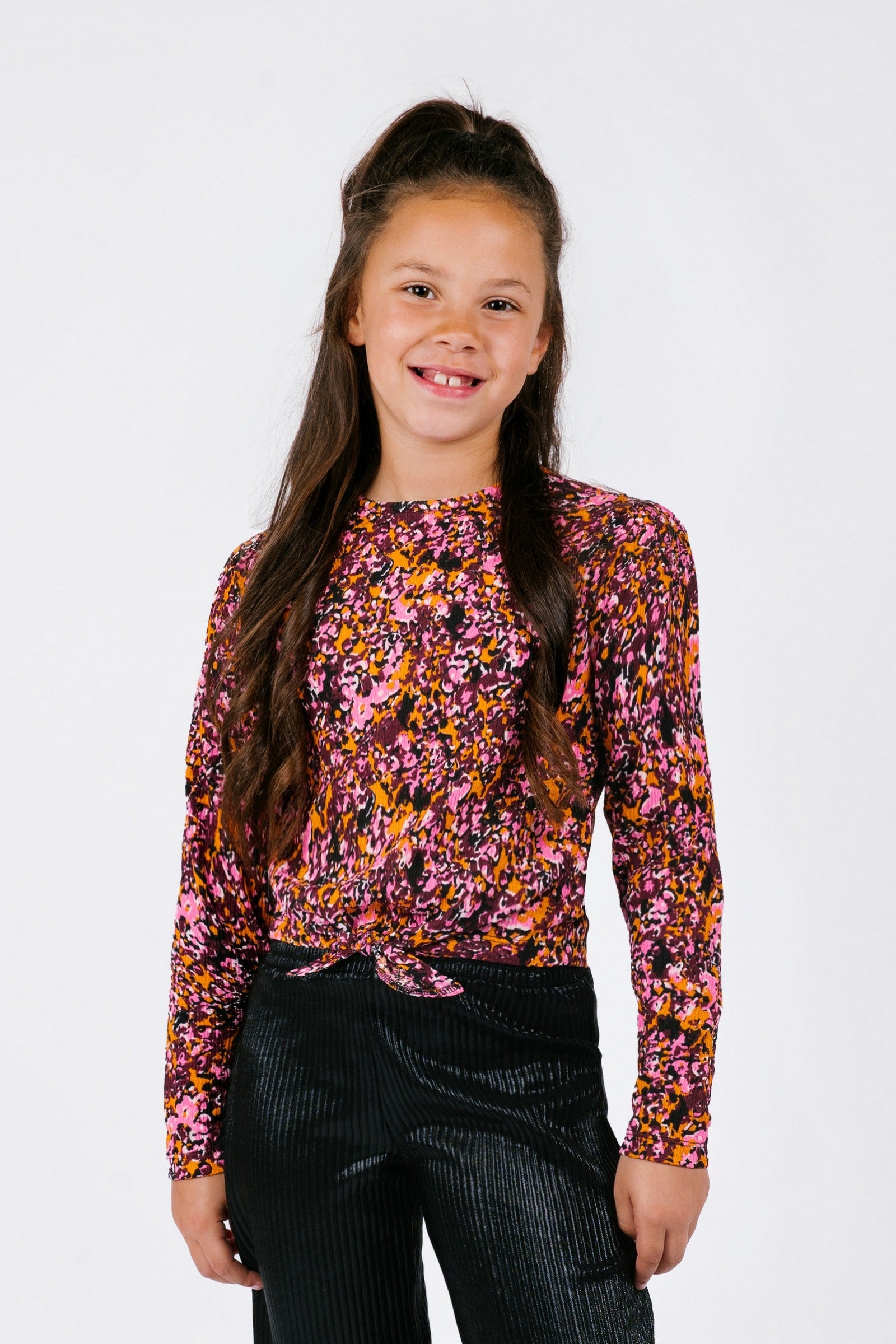B.Nosy Tori Top Print Roze