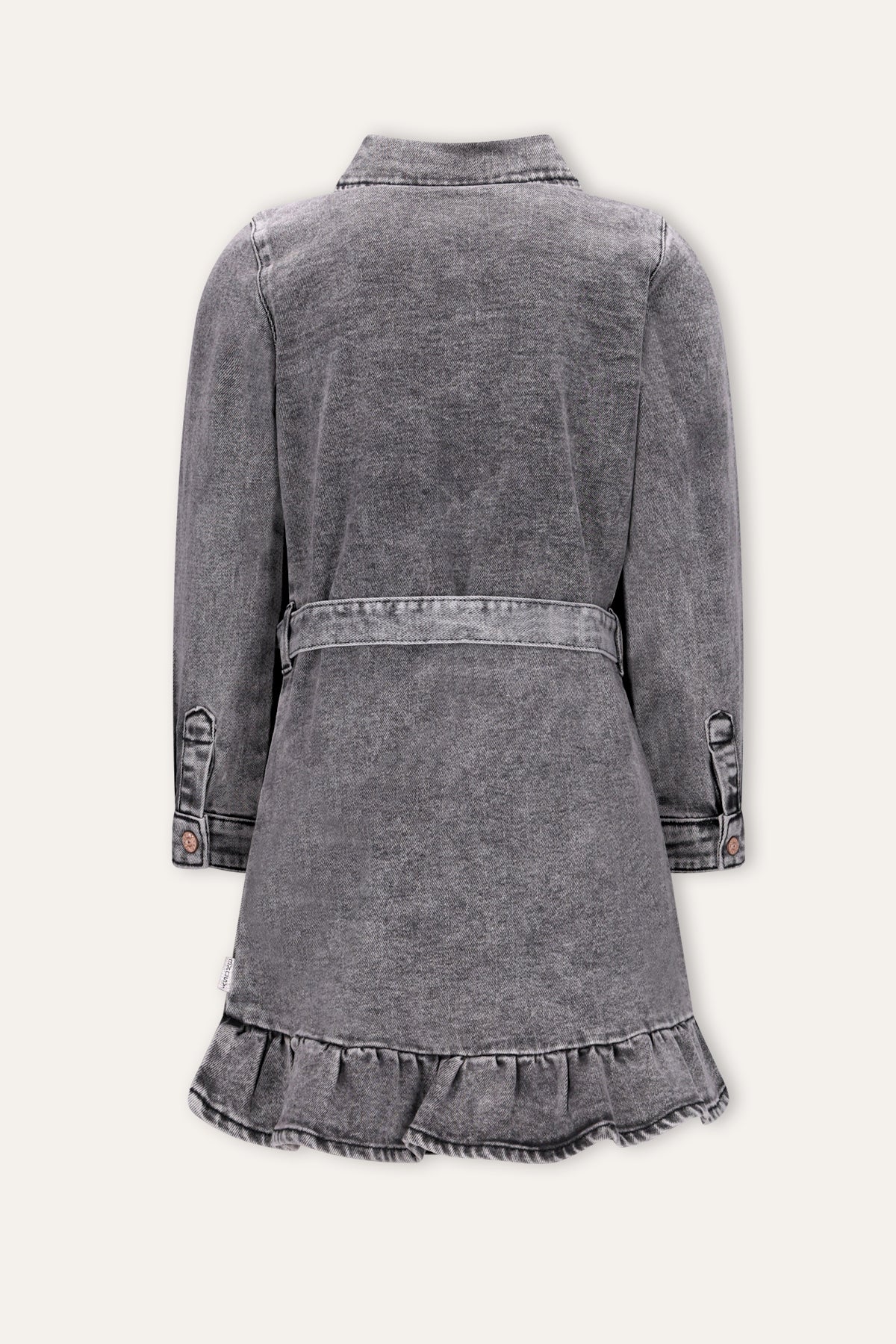 B.Nosy Dilan Denim Jurk Grijs