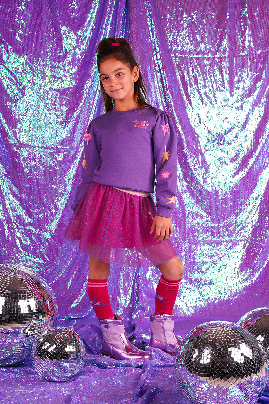 B.Nosy Sophie K3 Sweater Paars