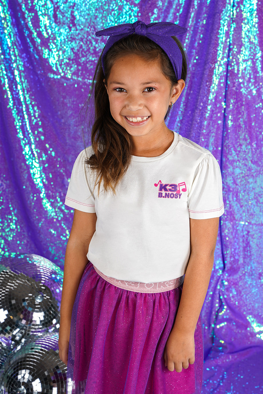 B.Nosy K3 Tammy T-shirt Cotton Wit