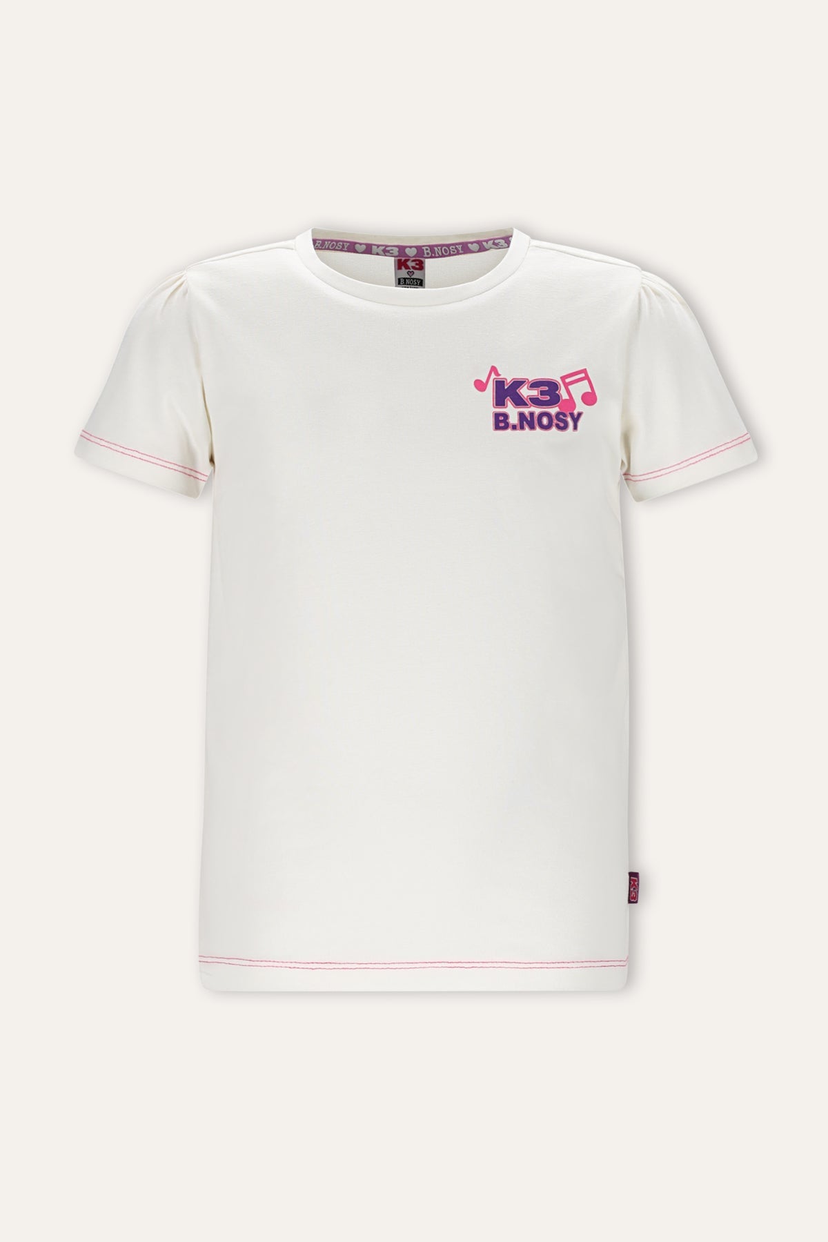 B.Nosy K3 Tammy T-shirt Cotton Wit