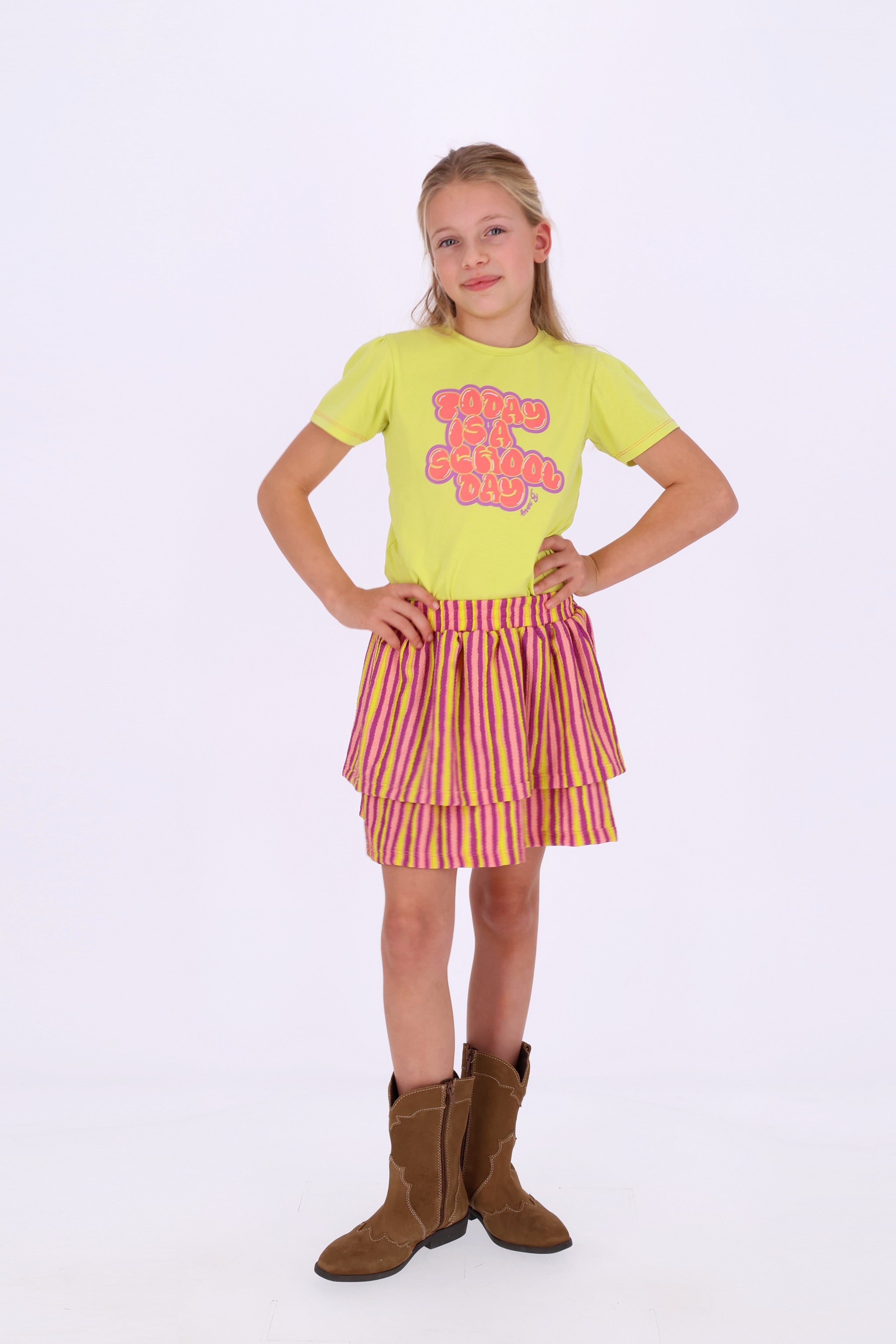 B.Nosy Tammy T-shirt Groen Spring