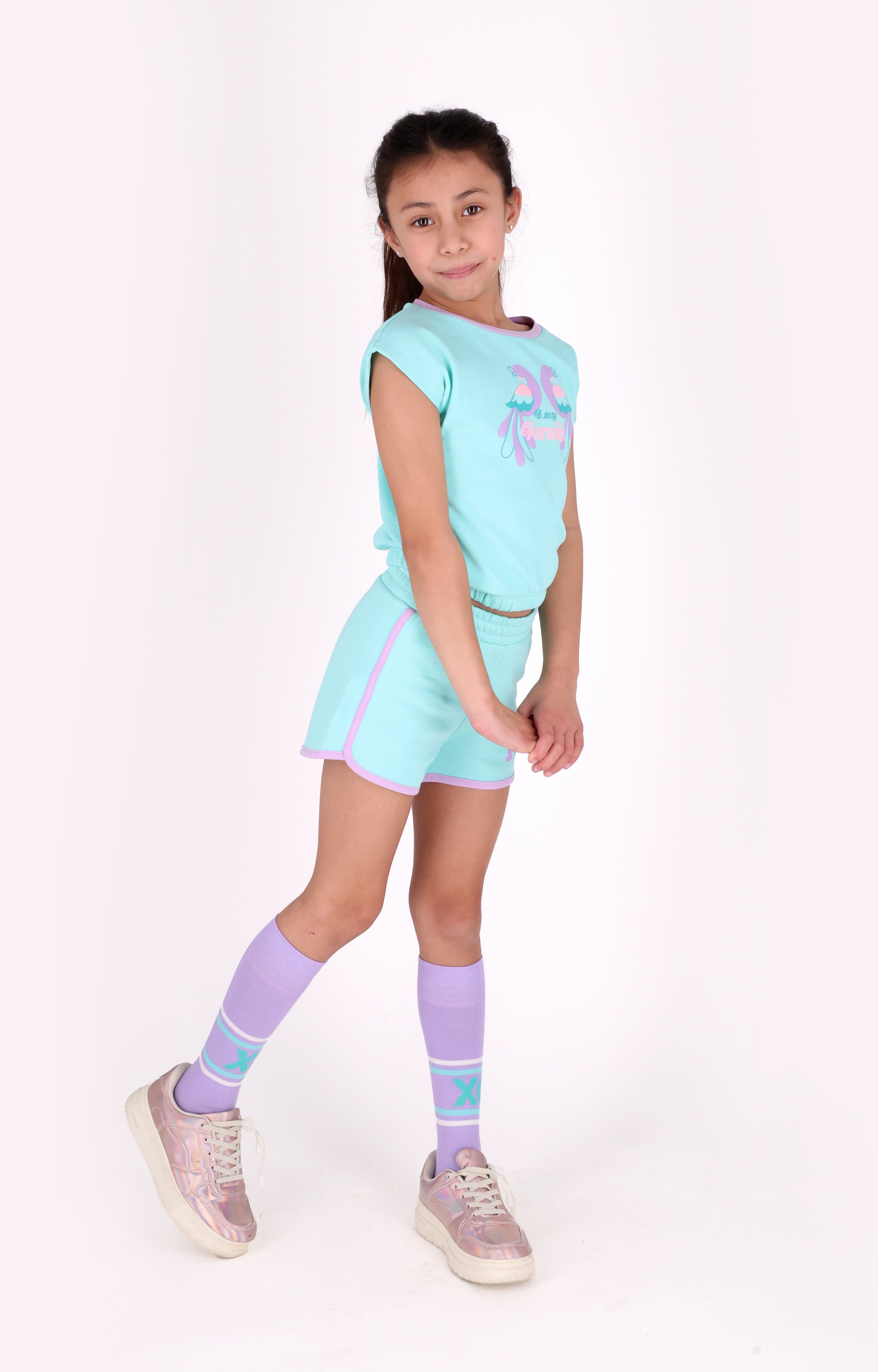 Samira sweater lichtblauw