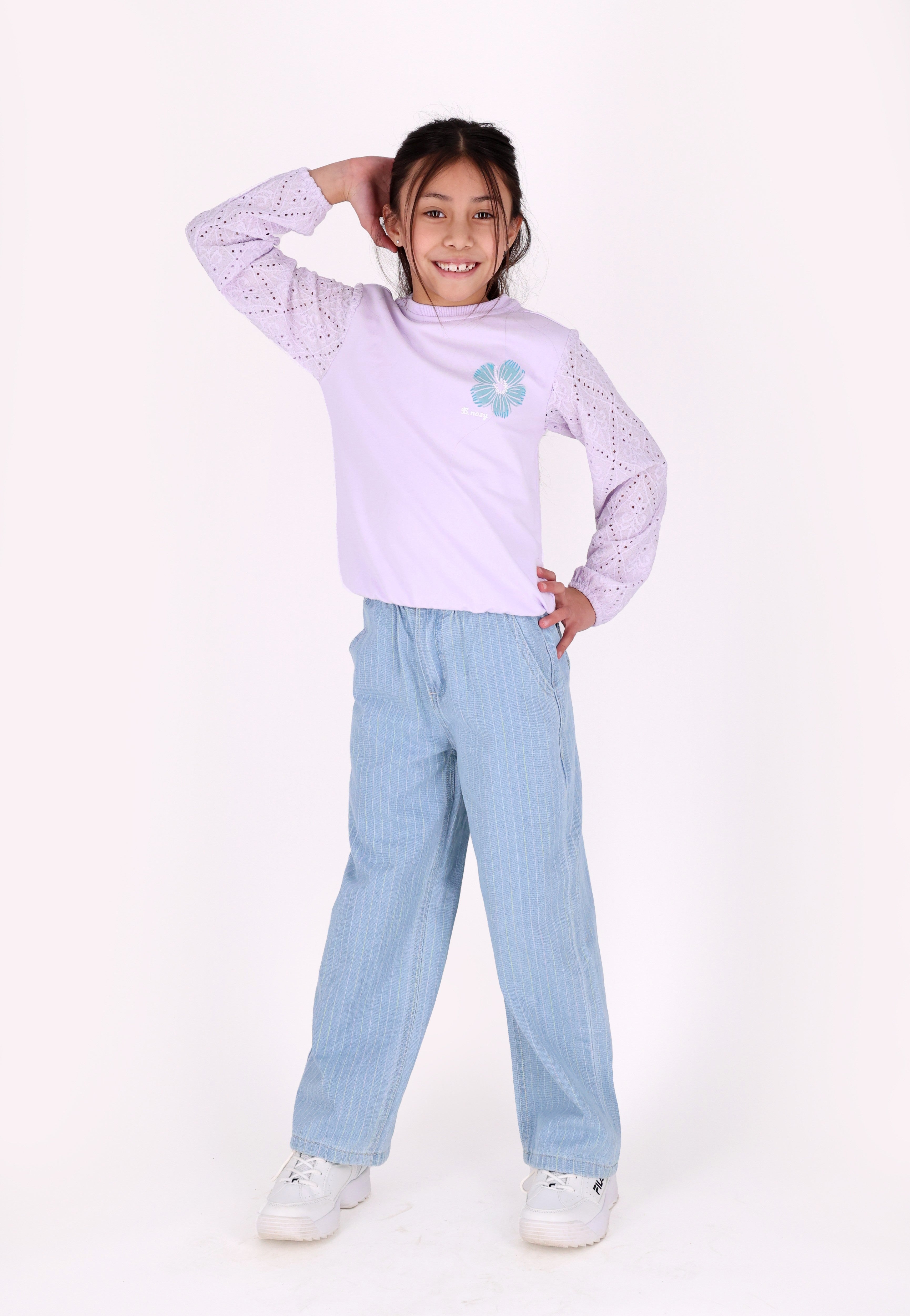 B.Nosy Stefani sweater lavendel