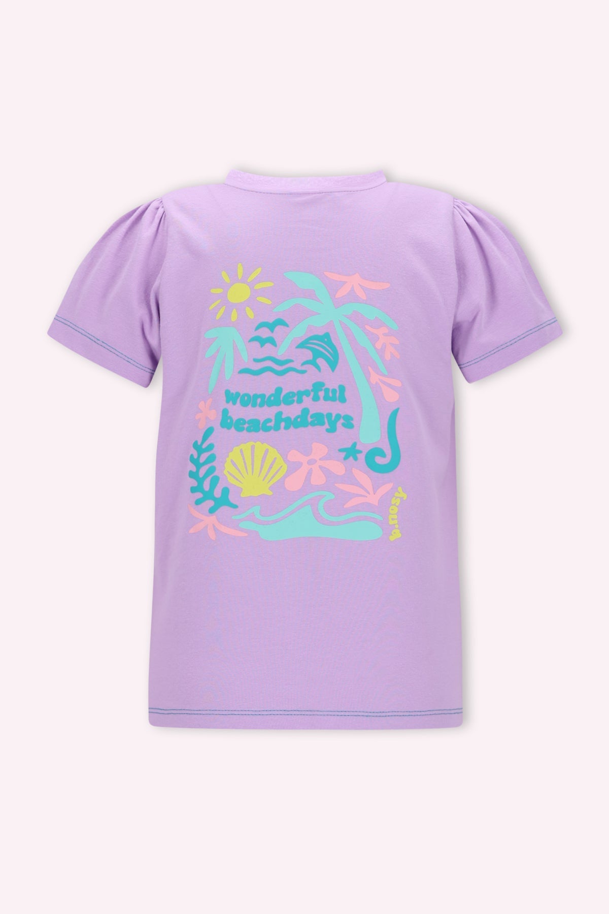 B.Nosy Tammy T-shirt Lavendel paars