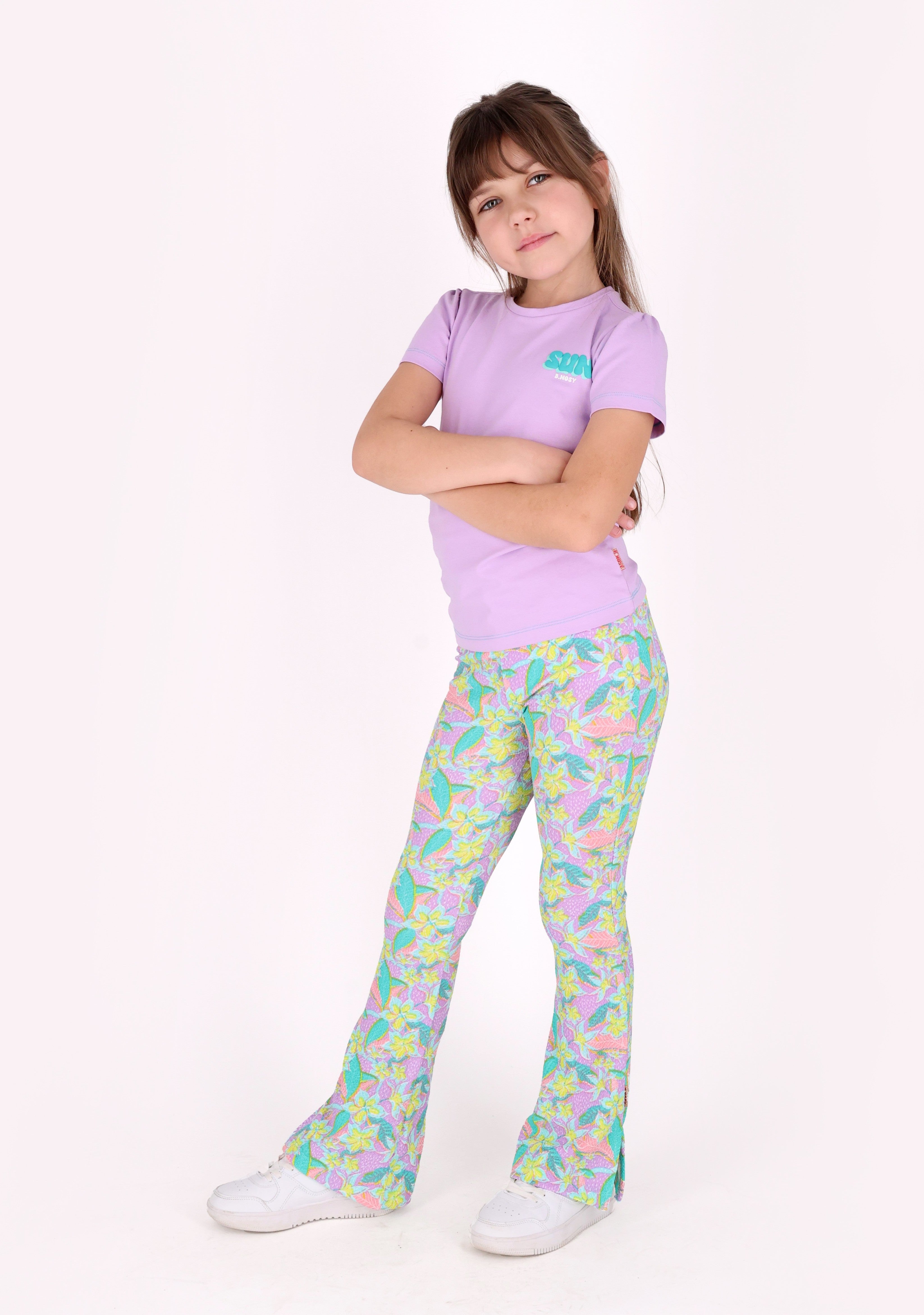 B.Nosy Tammy T-shirt Lavendel paars