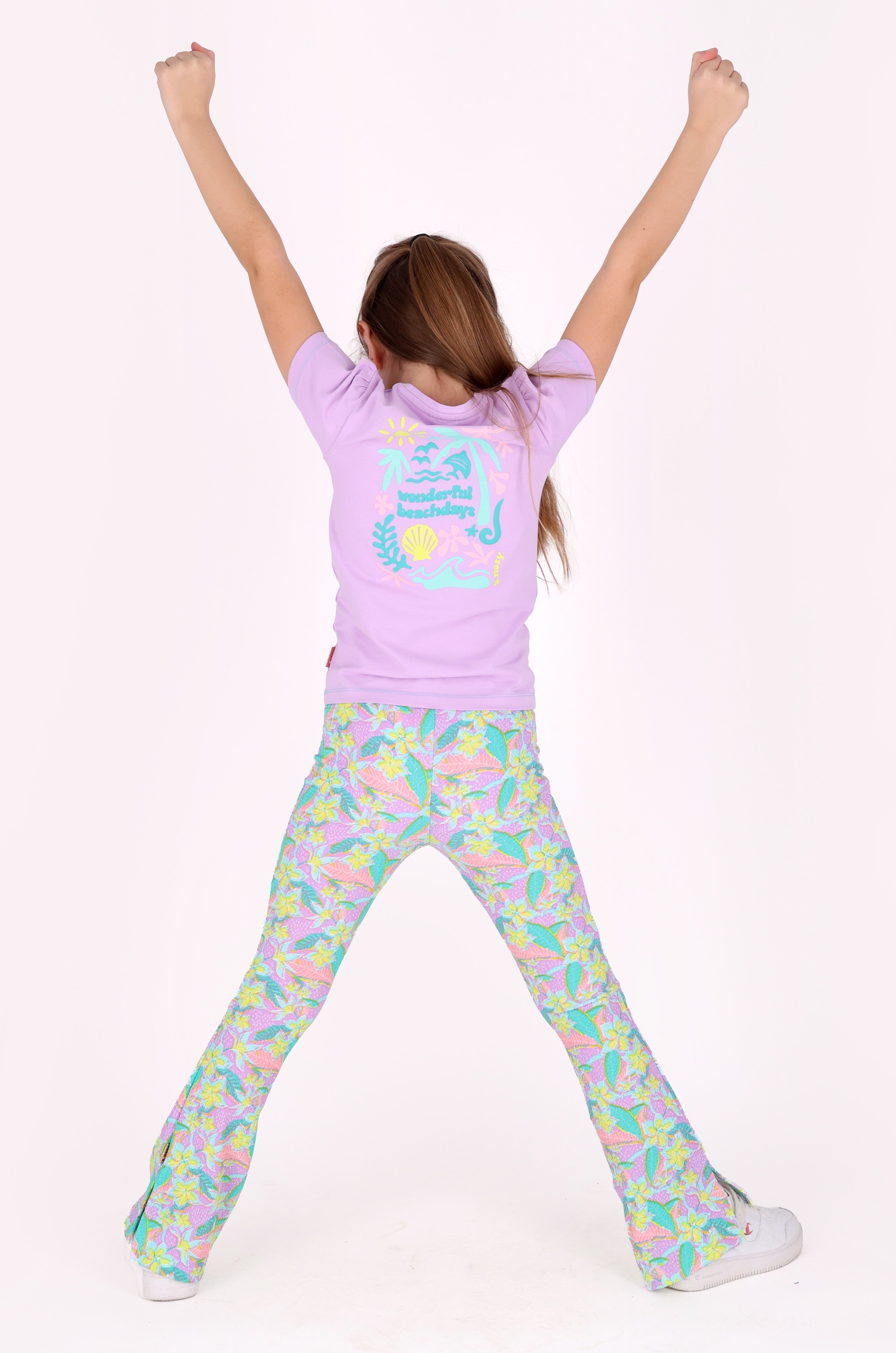 B.Nosy Tammy T-shirt Lavendel paars