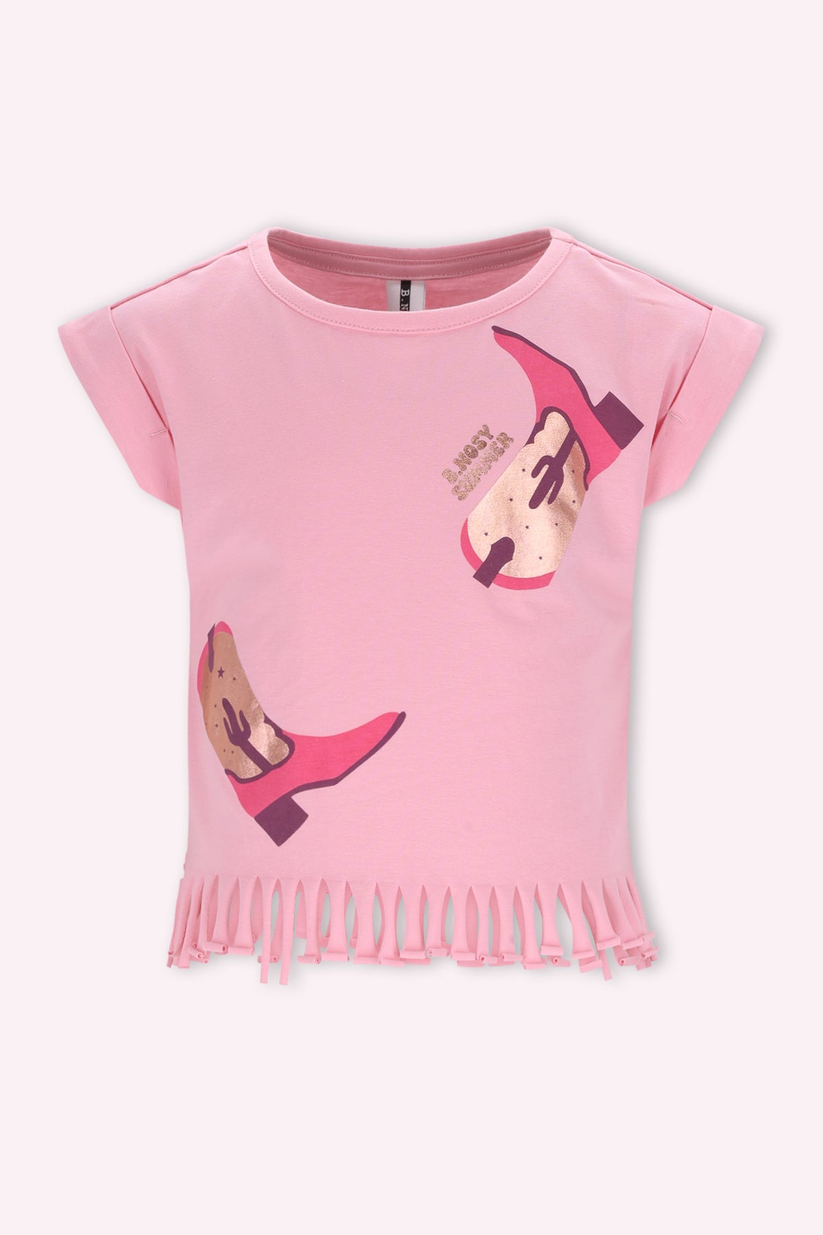 B.Nosy Tikki T-shirt candy roze