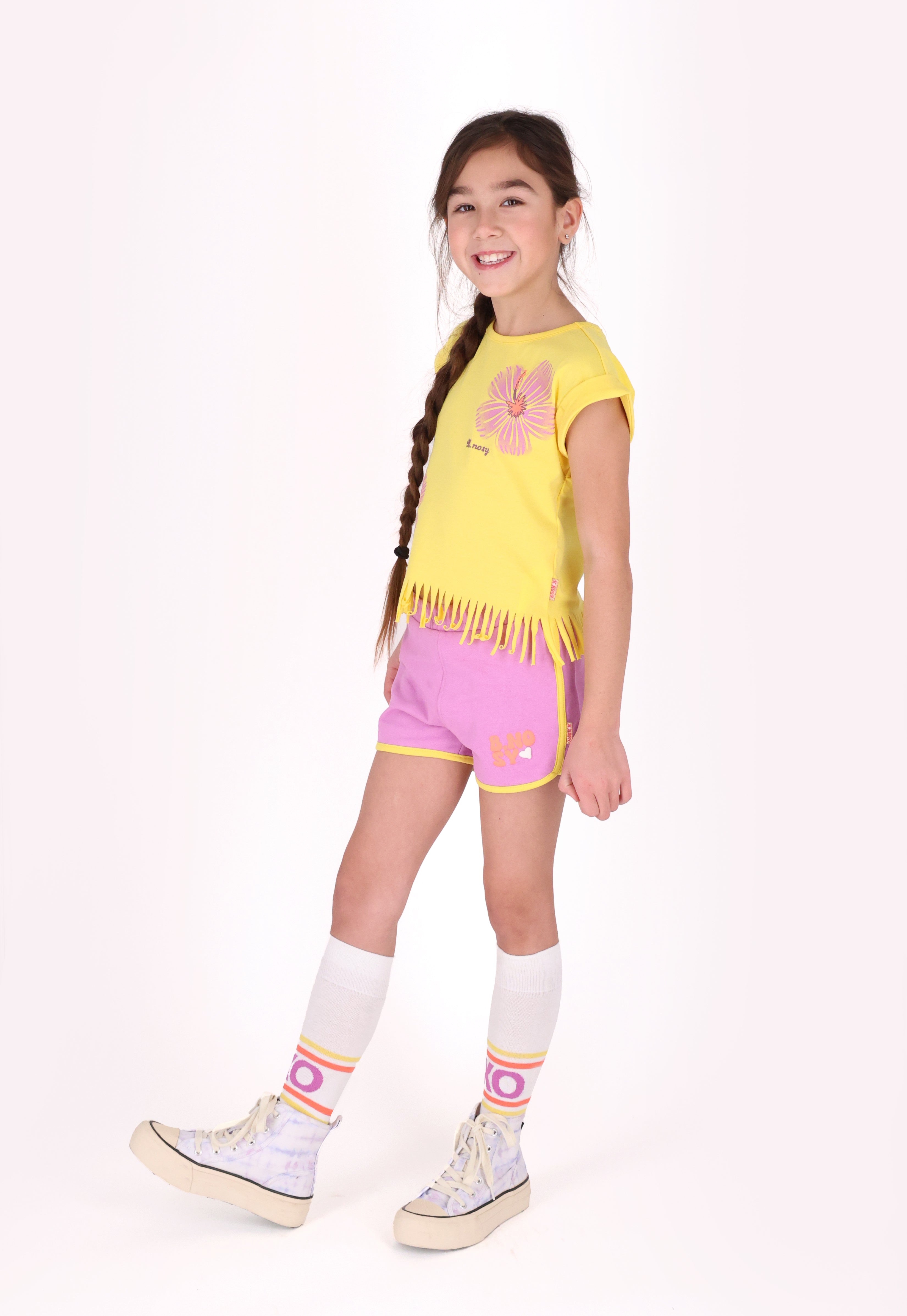 B.Nosy Pattia korte broek violet