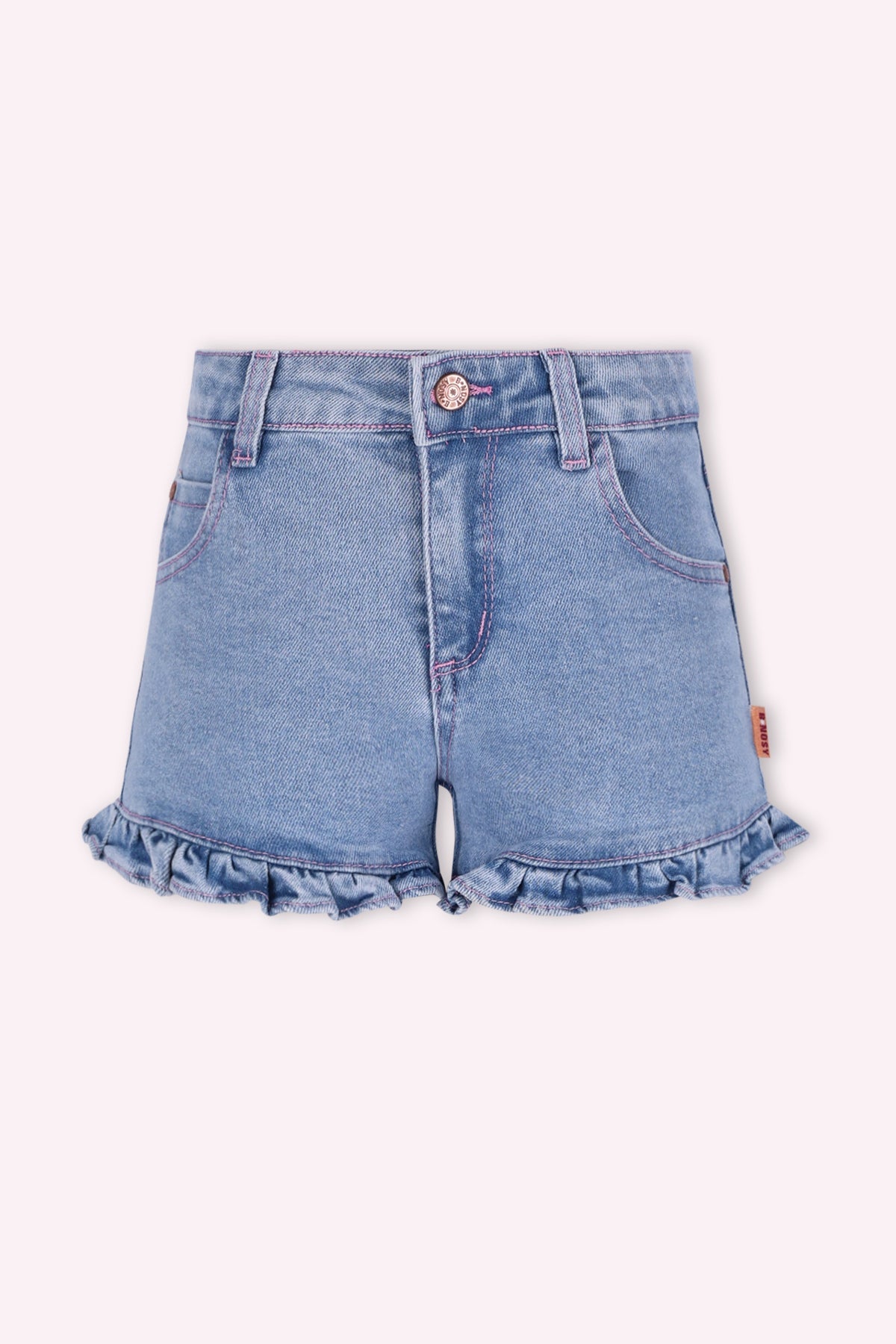 B.Nosy Portia denim short licht denim