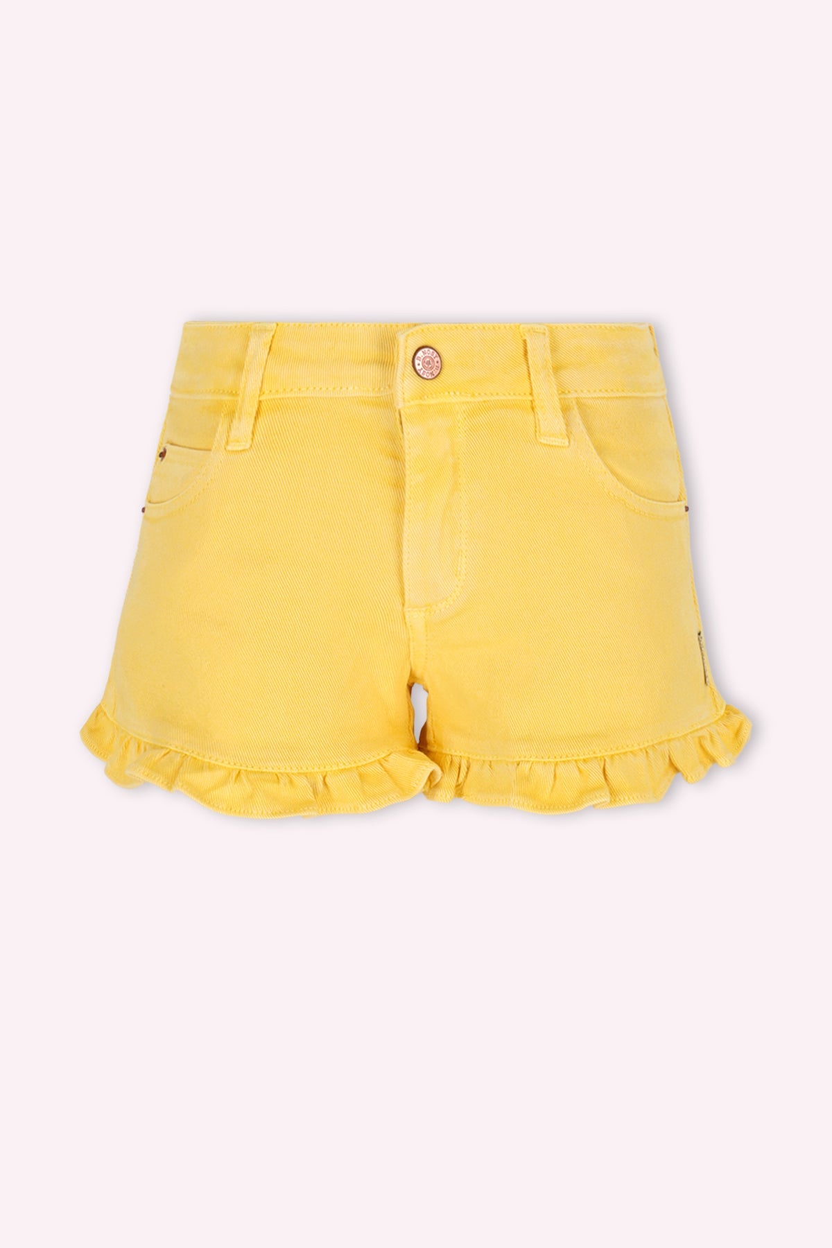 B.Nosy Portia denim short geel