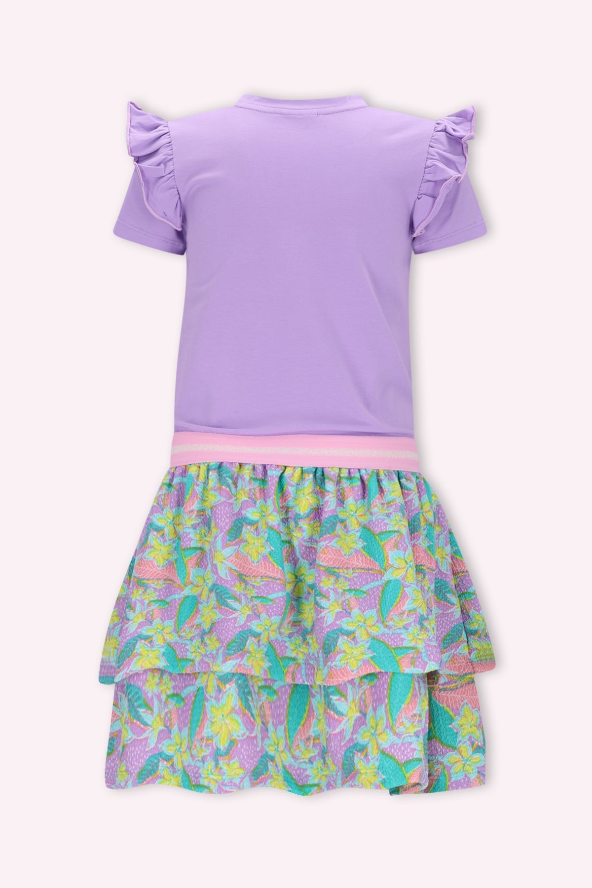 B.Nosy Dua jurk lavendel