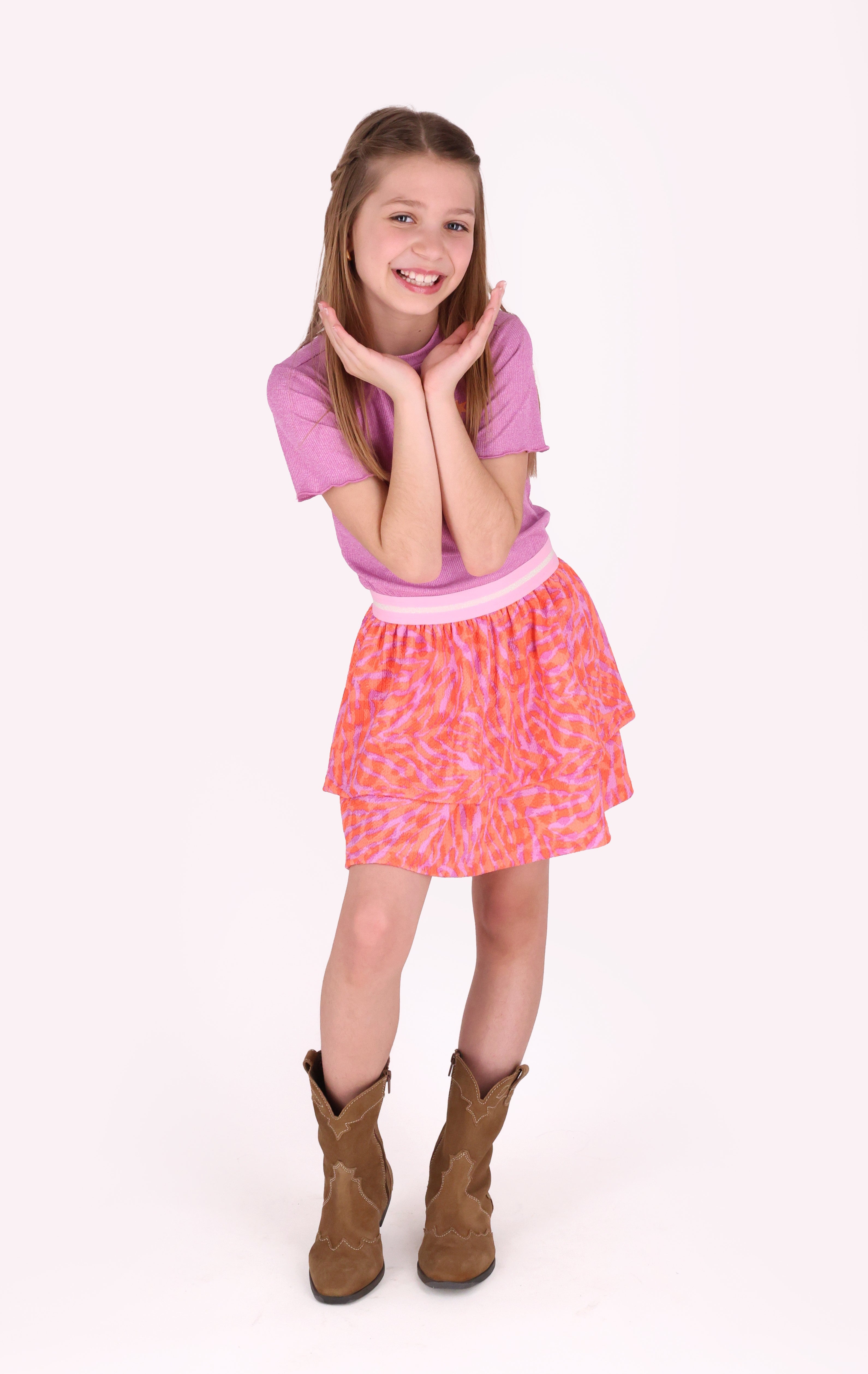 B.Nosy Dori jurk violet