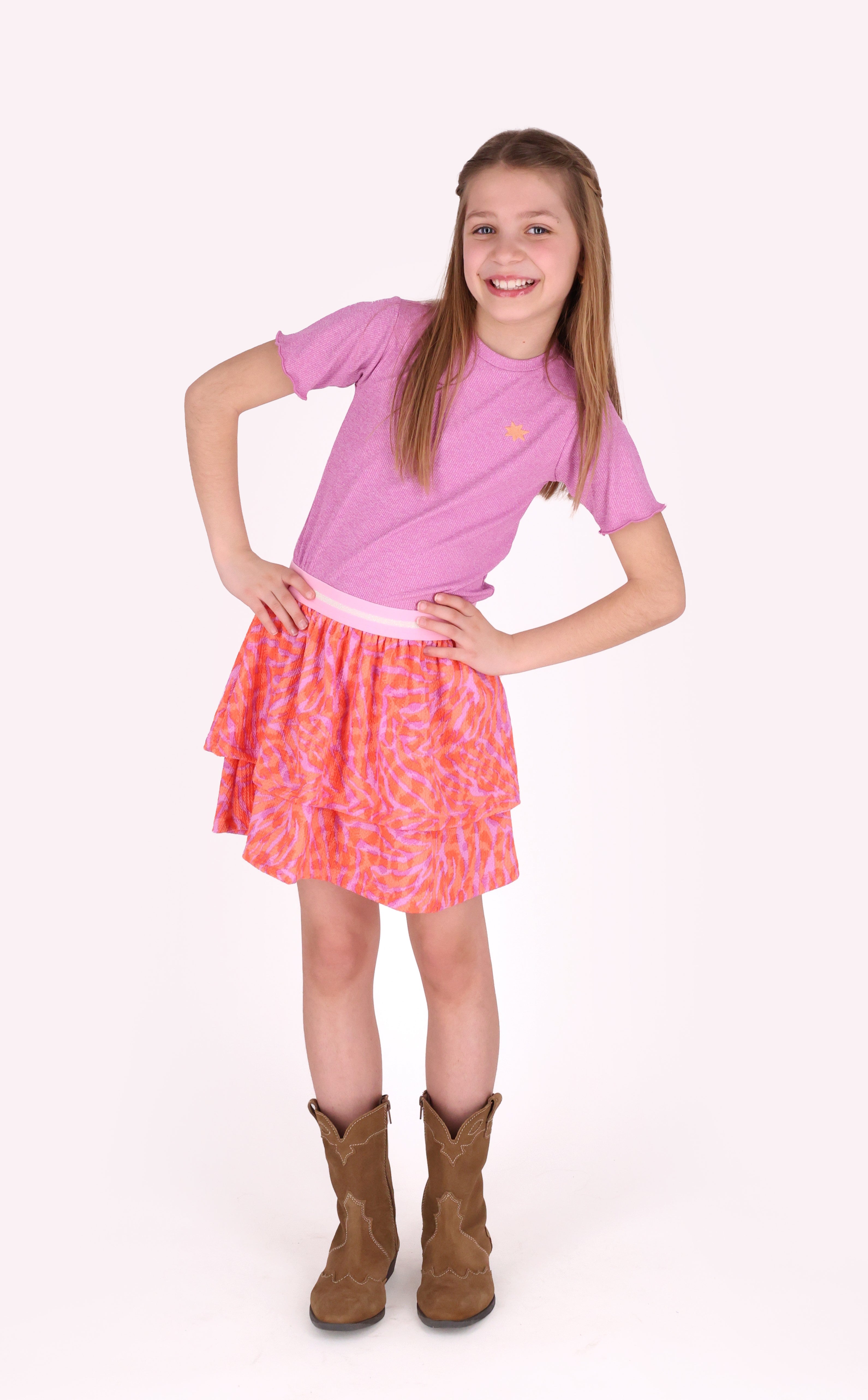 B.Nosy Dori jurk violet