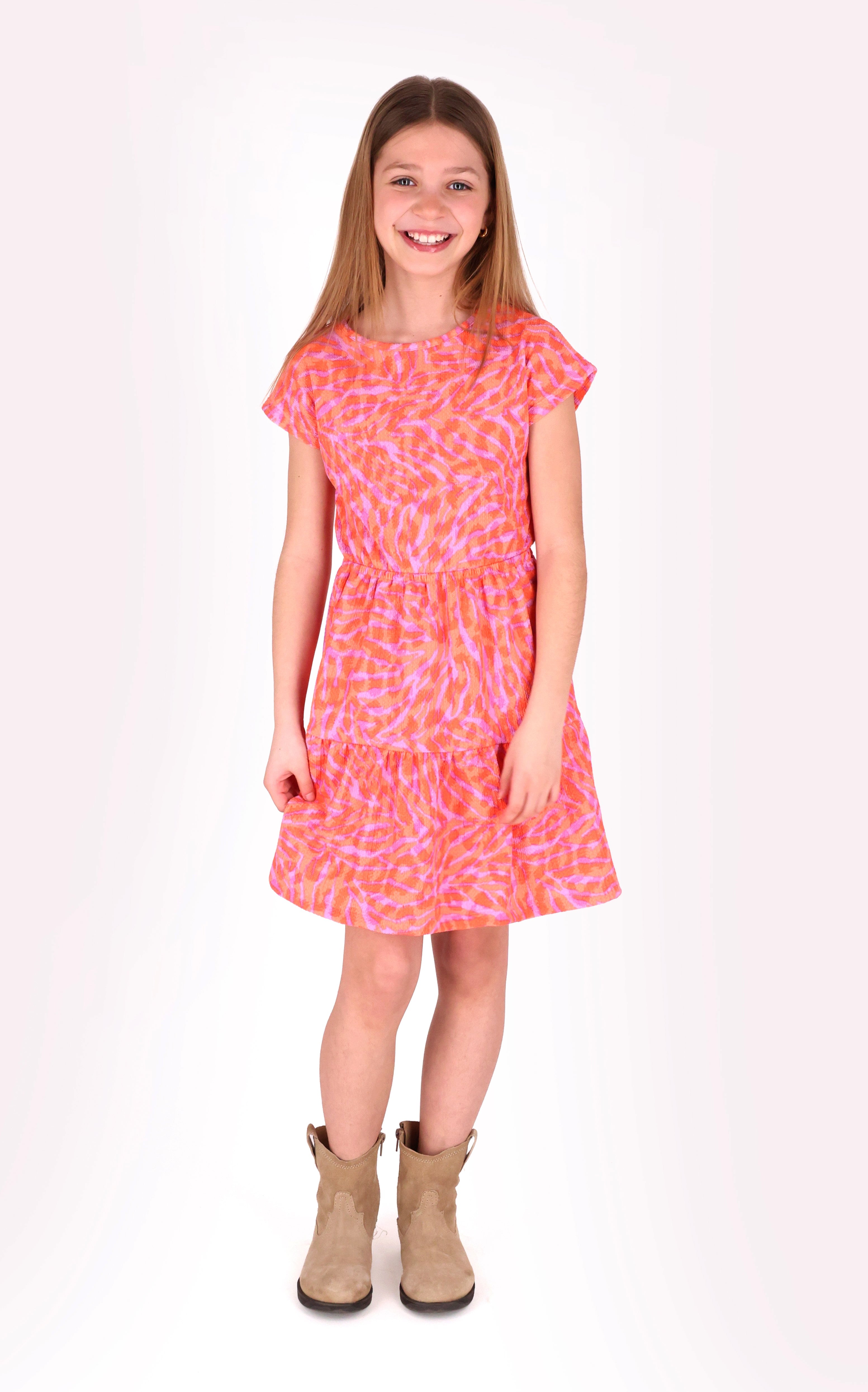 B.Nosy Darla jurk zebra