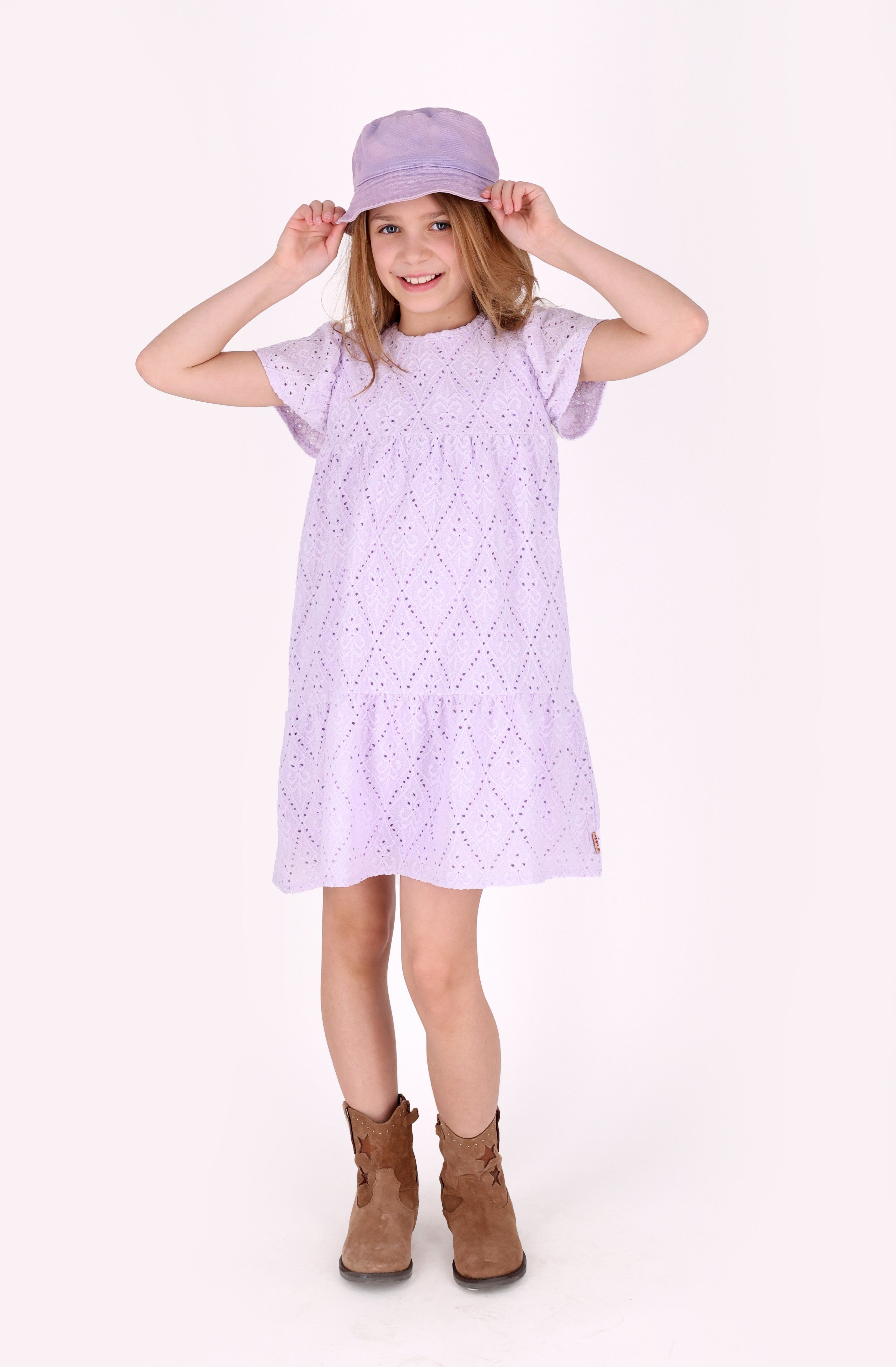 B.Nosy Duma Jurk lavendel paars