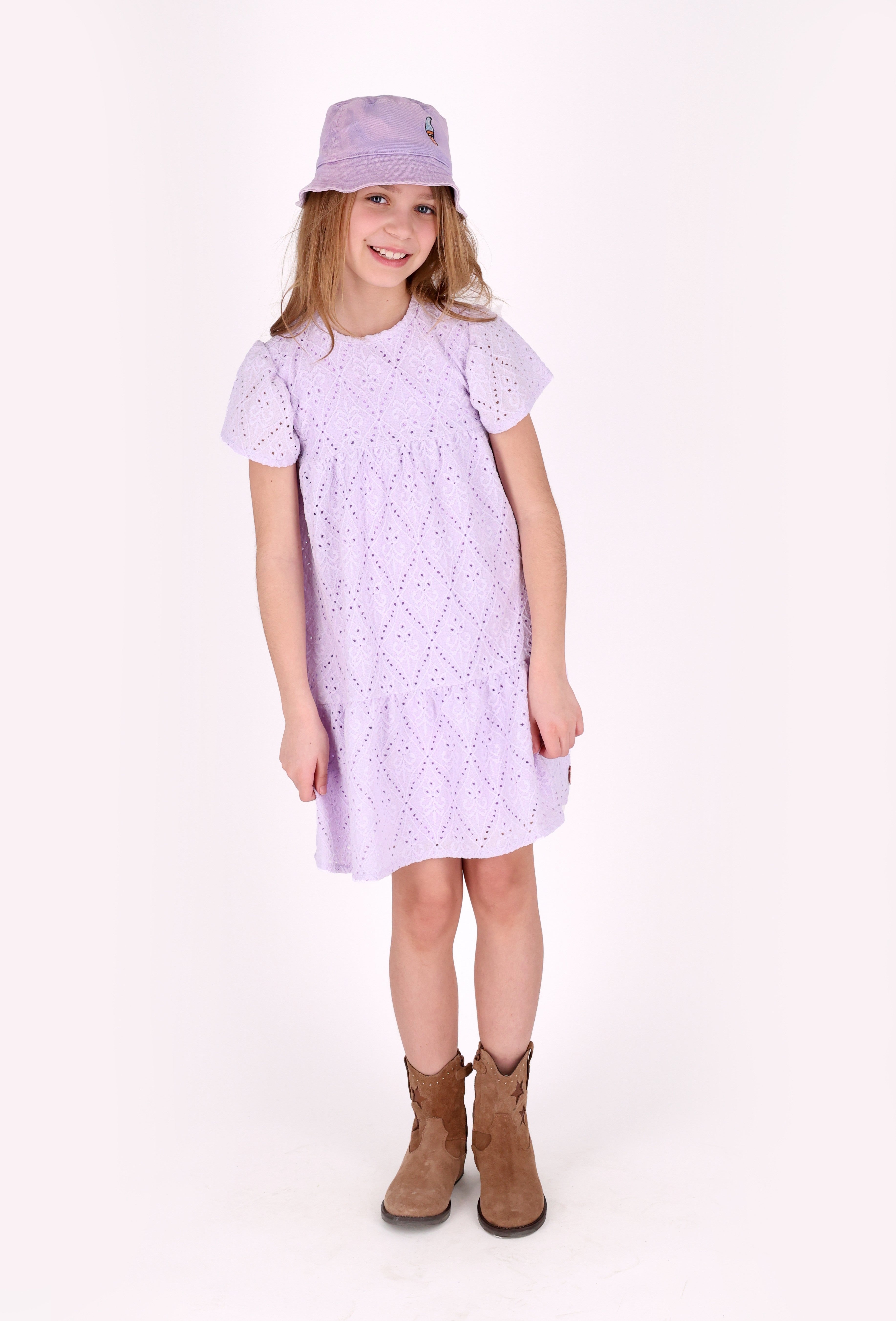 B.Nosy Duma Jurk lavendel paars