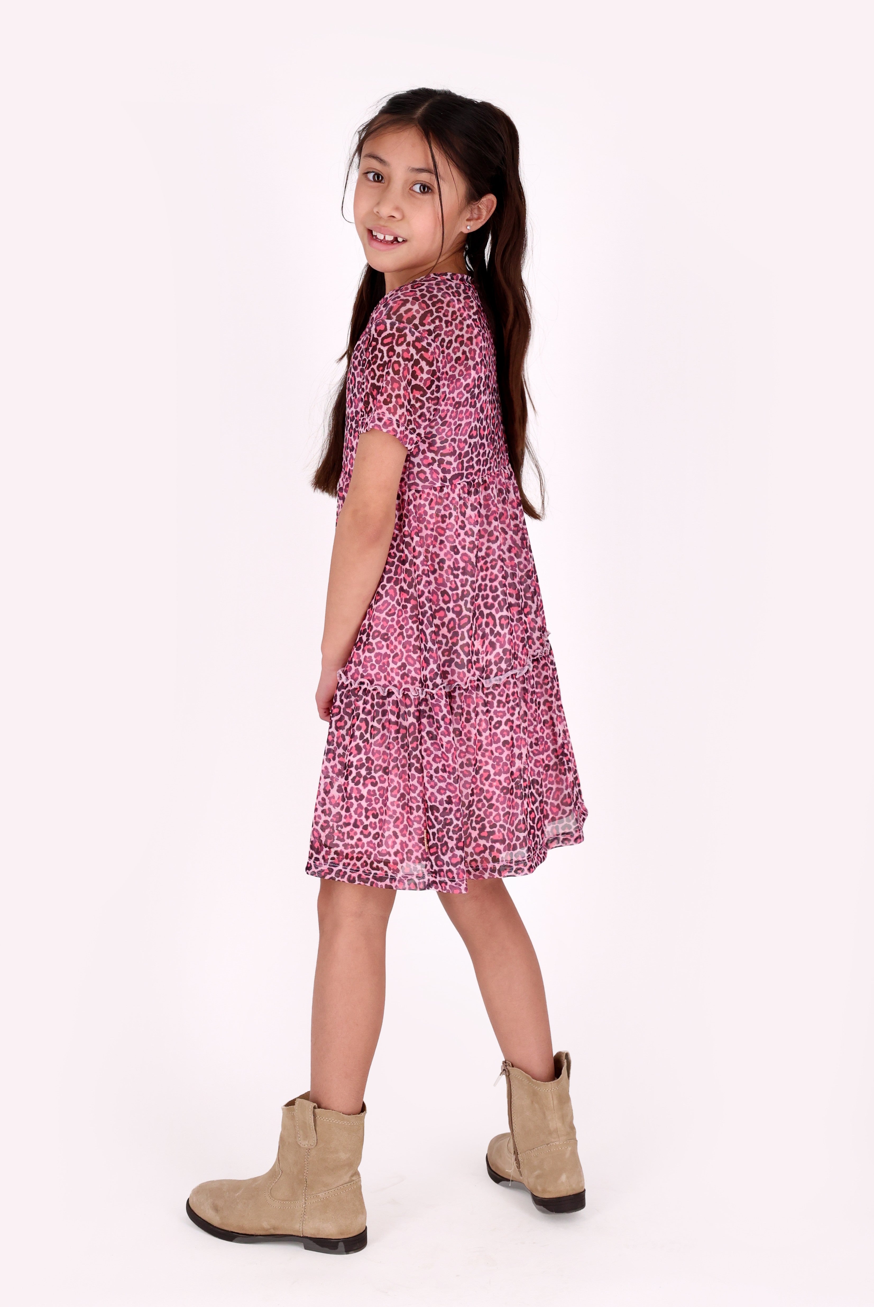 B.Nosy Dyana jurk luipaard