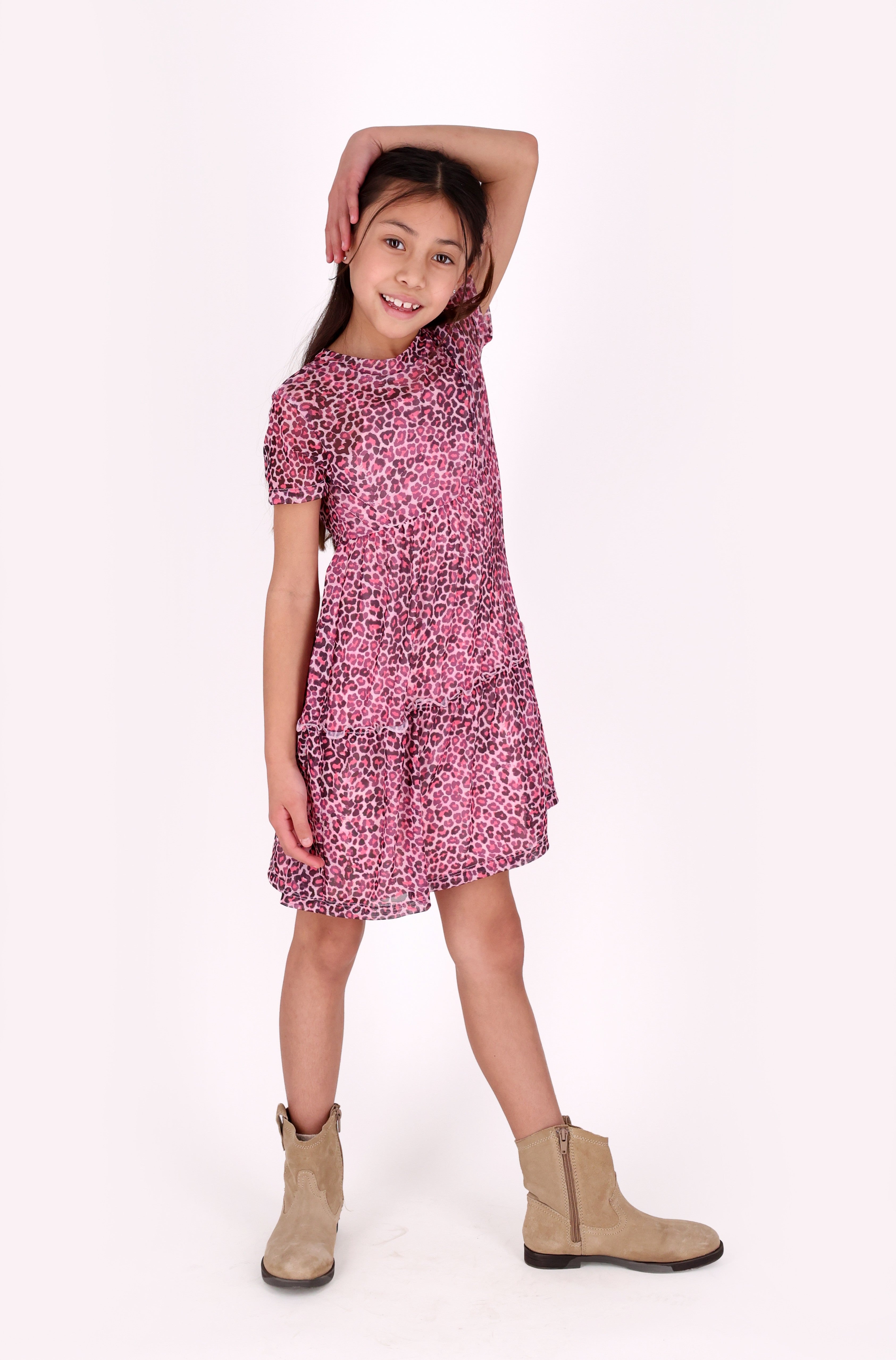 B.Nosy Dyana jurk luipaard