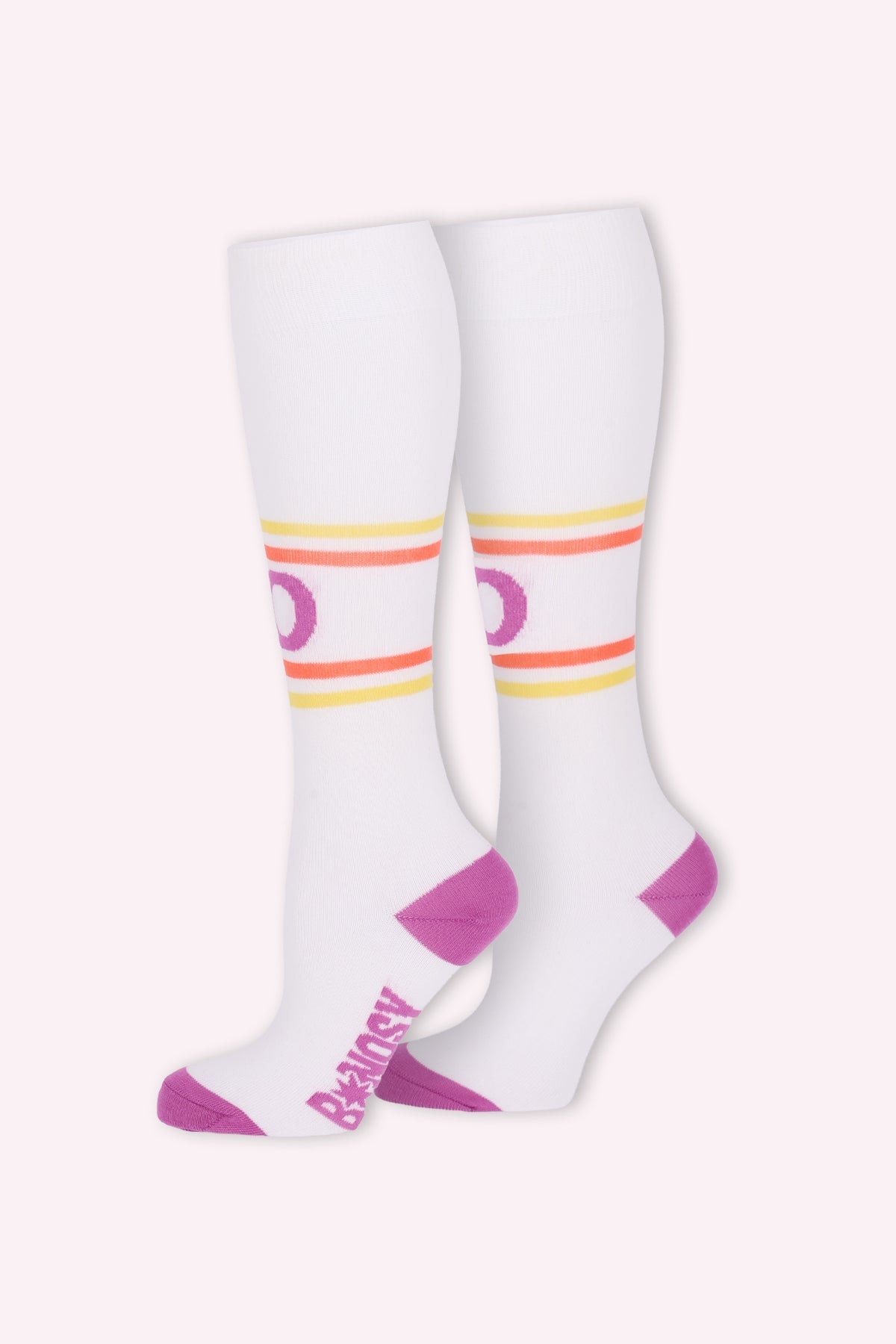 B.Nosy Missy socks off white