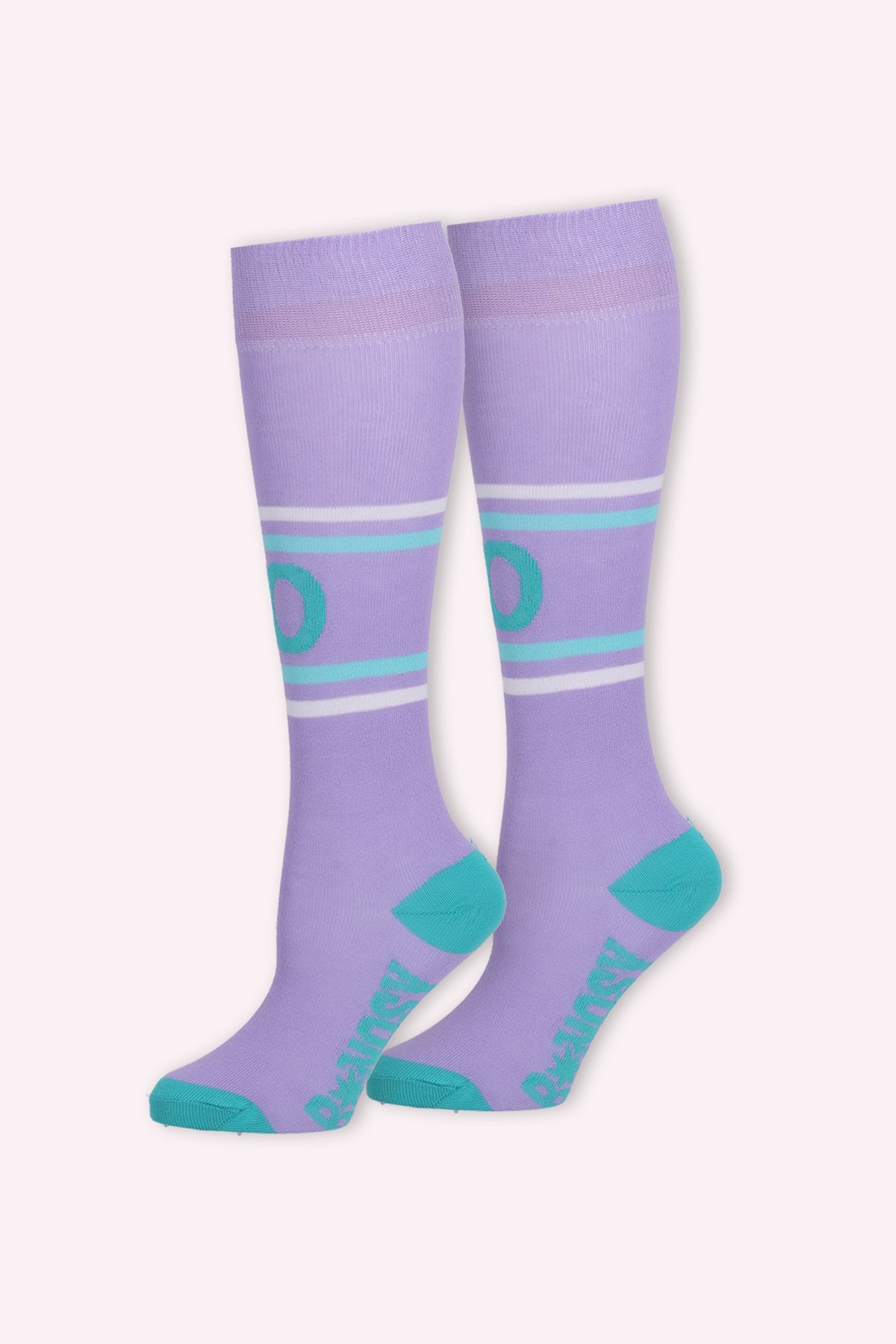 B.Nosy Missy socks lavendel paars