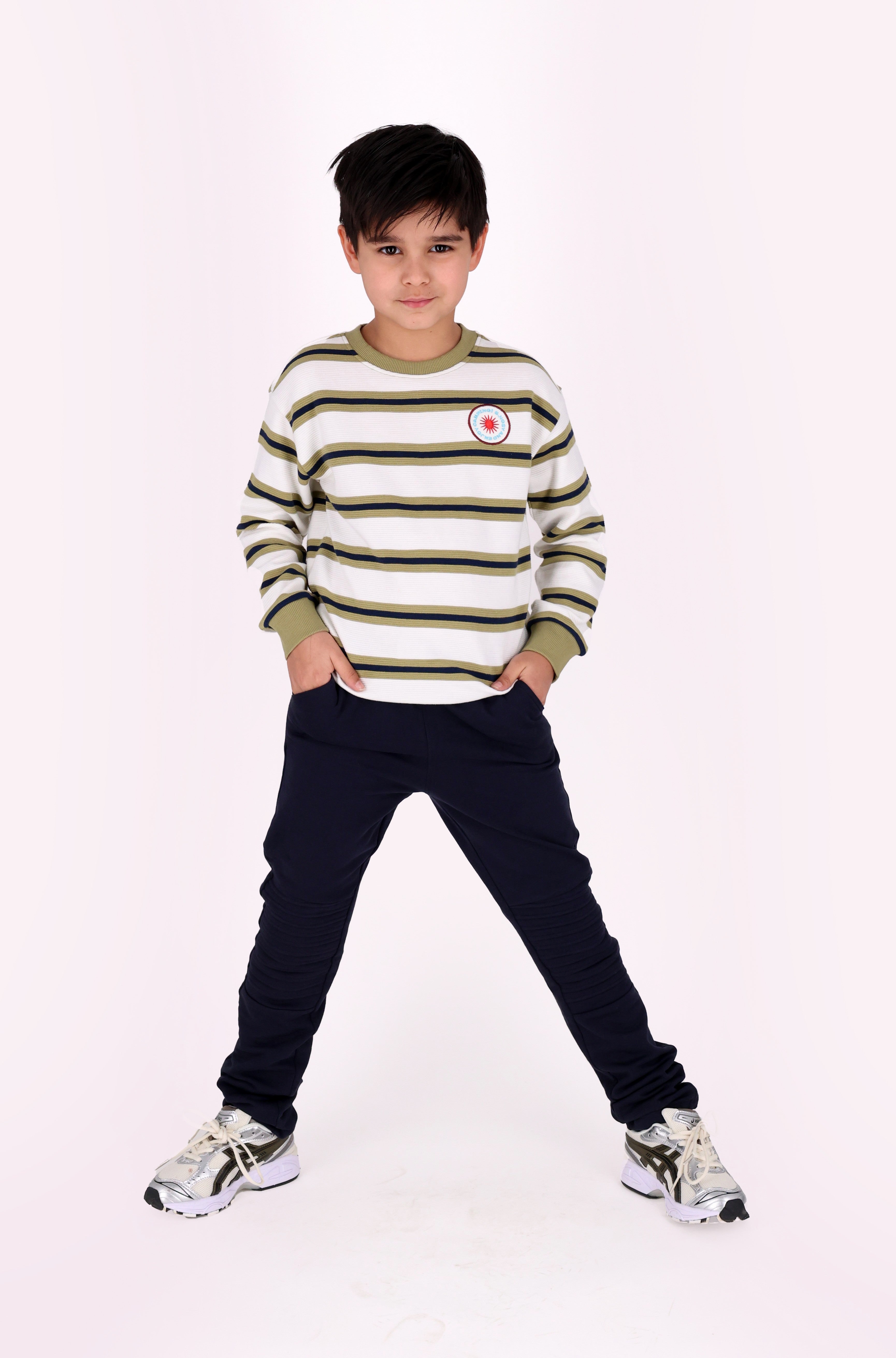 B.Nosy Stanley sweater groen